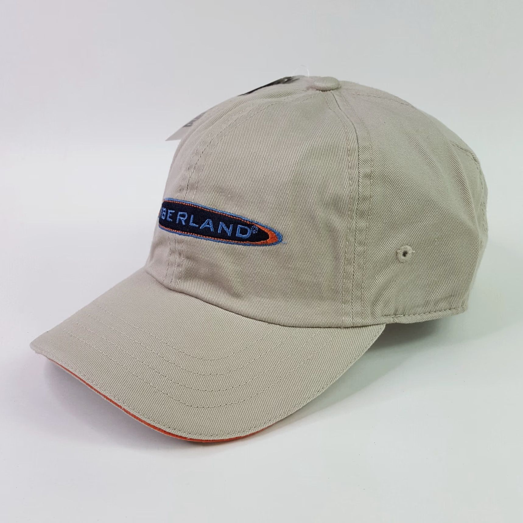 Timberland Timberland Hat Baseball Cap Twill Khaki Beige Outdoor Adjustable Vintage 90s Retro Mens Shirt? Size ONE SIZE - 3 Thumbnail