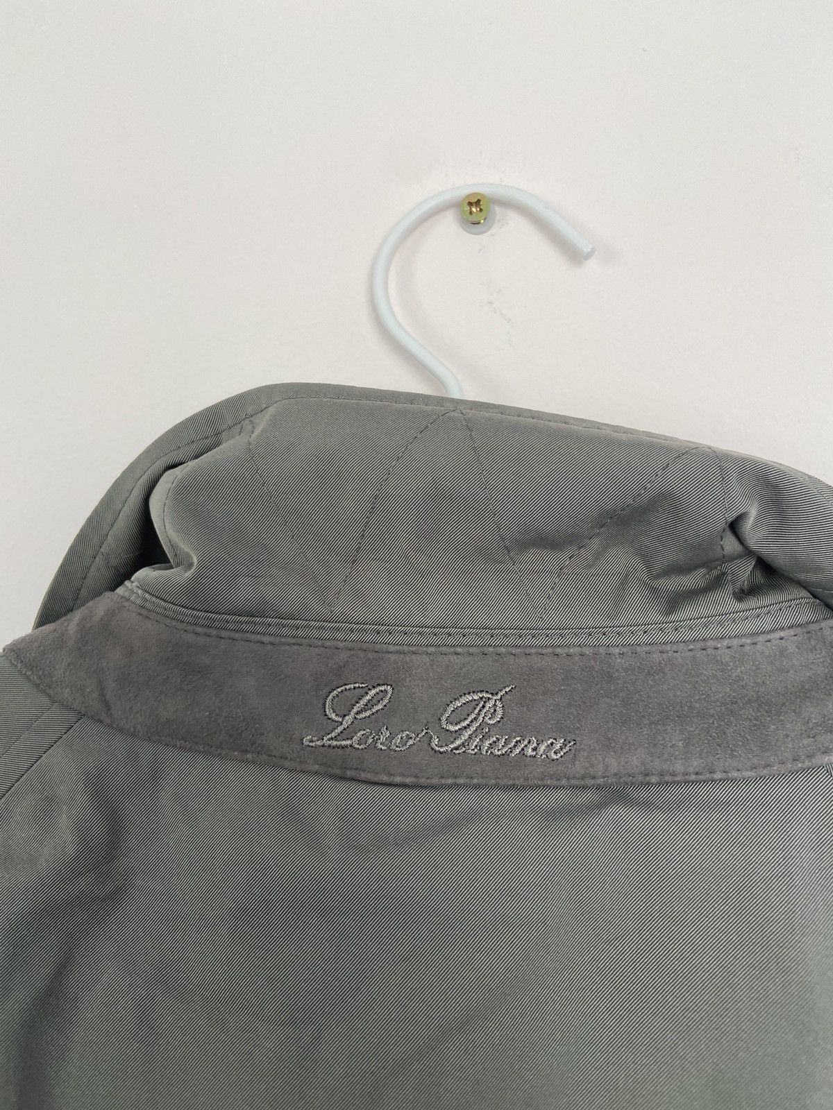 Loro Piana Loro Piana Light Olive Stormey Trench Tecno Coat Size US XXL / EU 58 / 5 - 10 Thumbnail