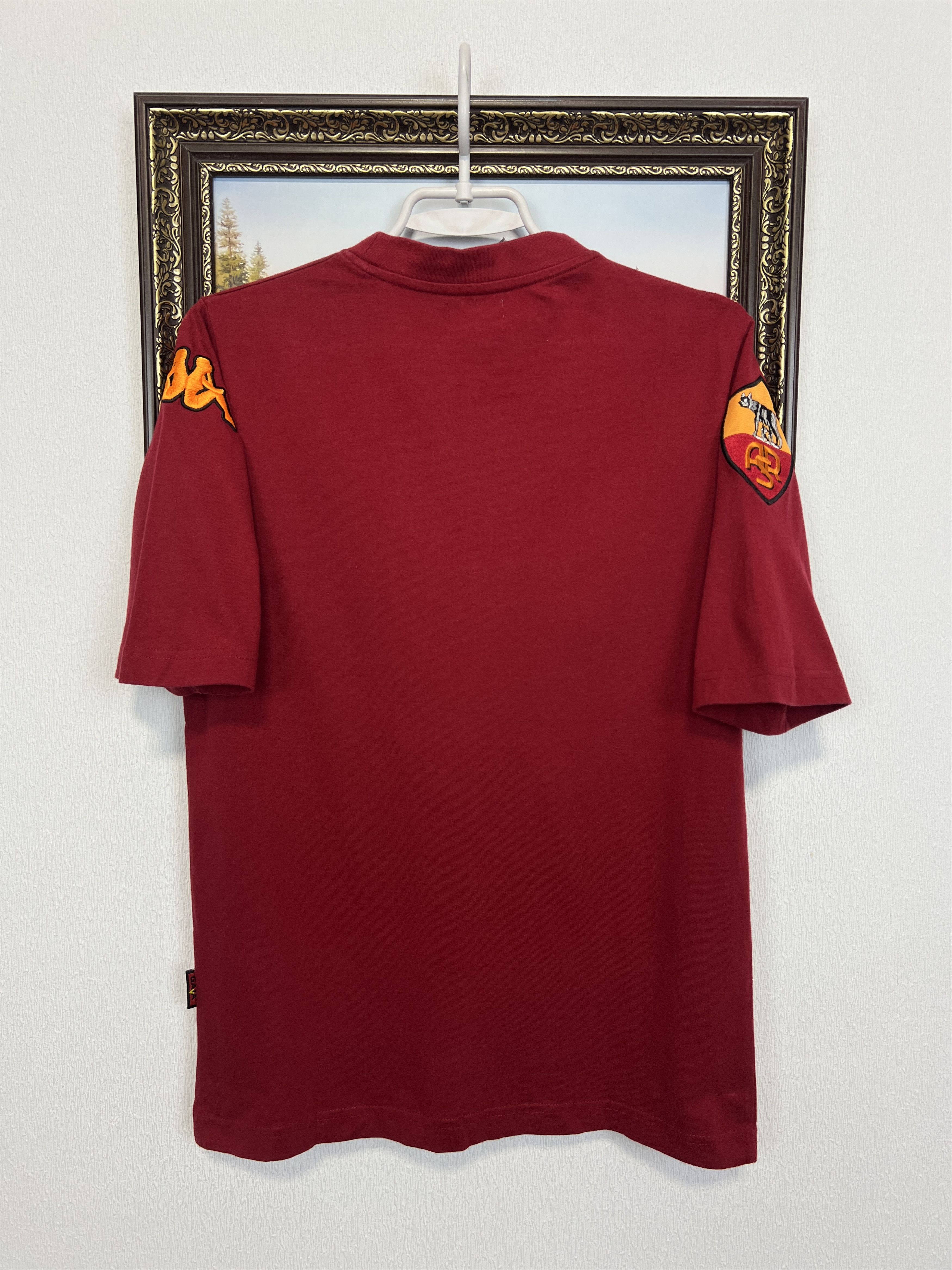 Kappa Vintage AS Roma Football Train Jersey Soccer Shirt Maglia Size US S / EU 44-46 / 1 - 9 Thumbnail