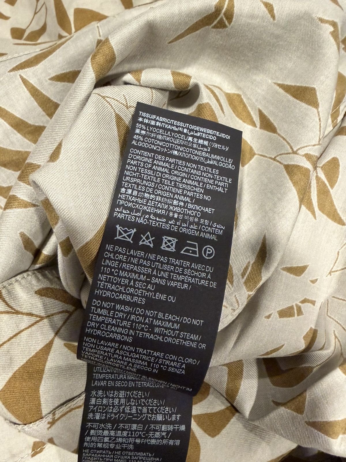 Saint Laurent Paris Saint Laurent men Hawaiian shirt. L. $890 Size US L / EU 52-54 / 3 - 12 Thumbnail