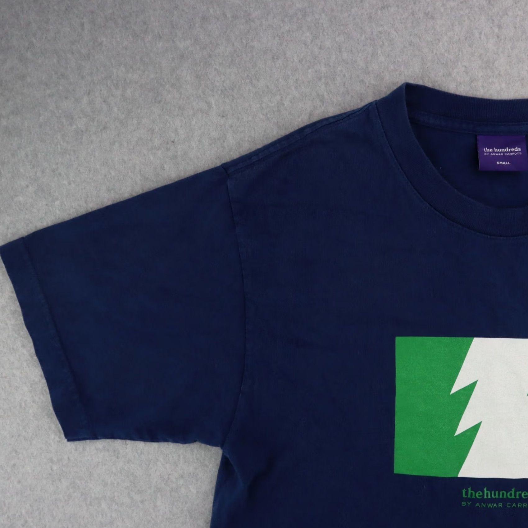 The Hundreds The Hundreds x Anwar Carrots MENS T-Shirt Small Blue Tshirt in Blue Size US S / EU 44-46 / 1 - 6 Thumbnail
