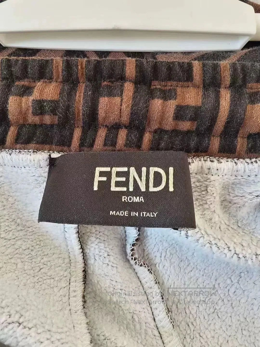Fendi Fendi Runway FF Print Sweatpants. Size US 38 / EU 54 - 3 Thumbnail