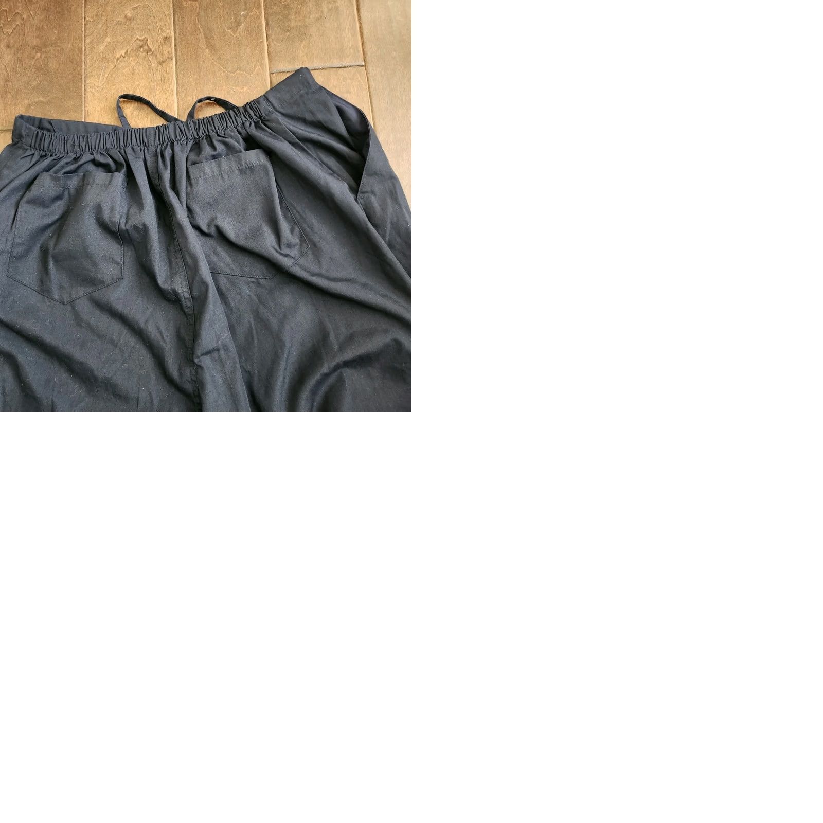 Vintage Natural Uniforms Navy Blue Medical Scrub Work Pants L Unisex Cotton Blend Solid Comfort Size US 33 - 10 Thumbnail