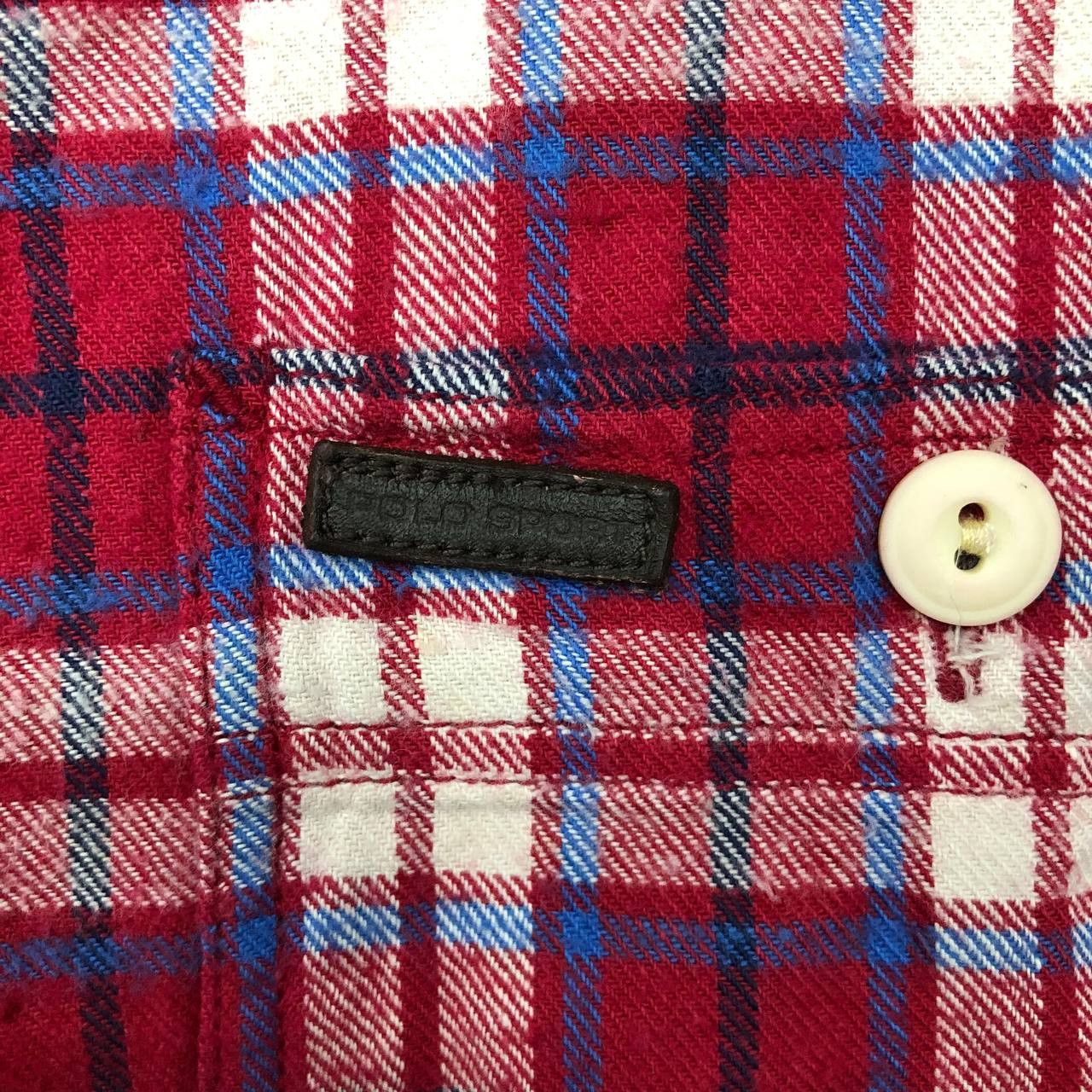 Polo Ralph Lauren × Vintage T296 VTG POLO SPORT RALPH LAUREN SPORTMAN FLANNEL SHIRTS Size US L / EU 52-54 / 3 - 7 Thumbnail