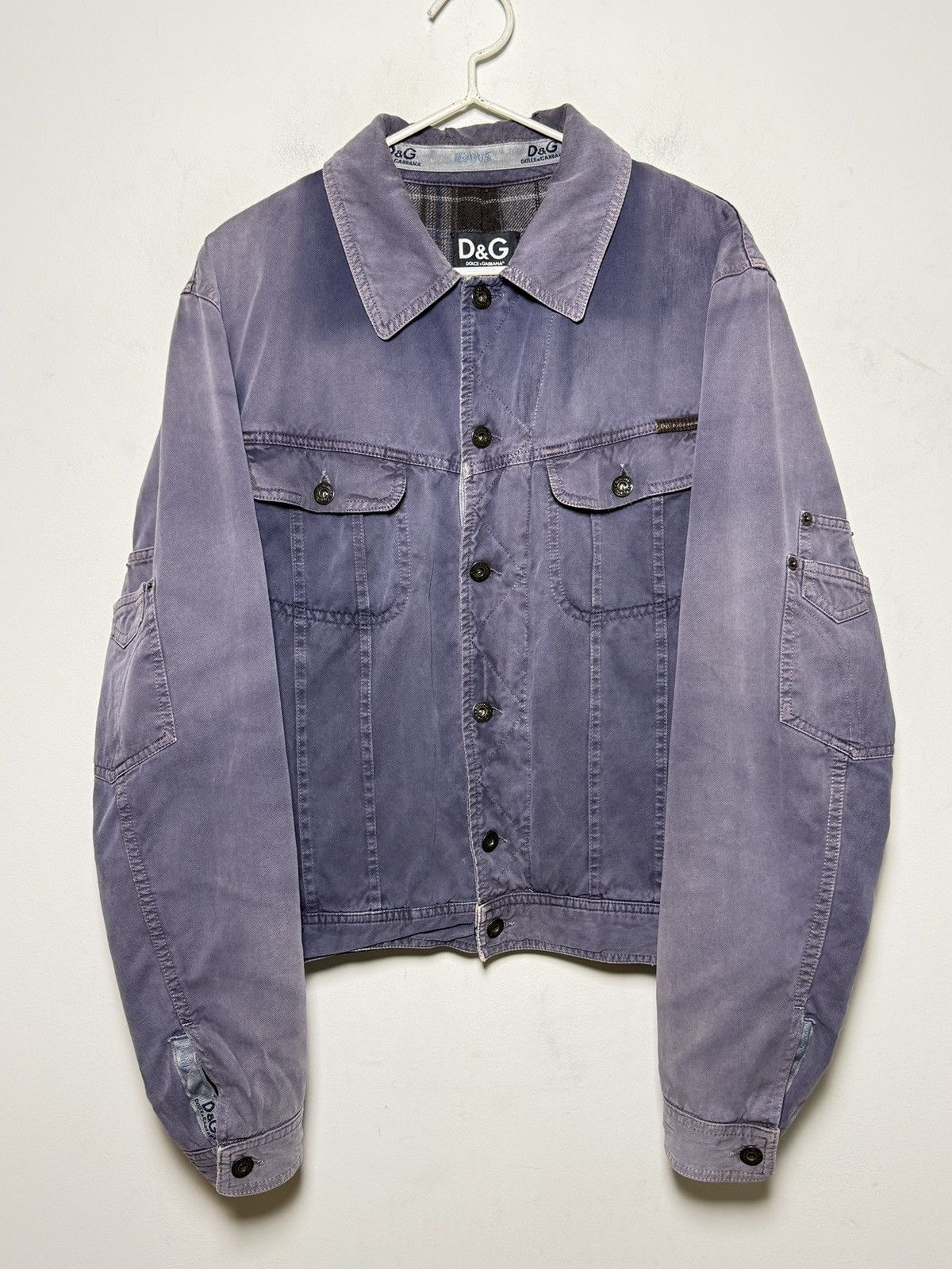 Dolce & Gabbana dolce&gabbana y2k archive faded jacket Size US L / EU 52-54 / 3 - 1 Thumbnail