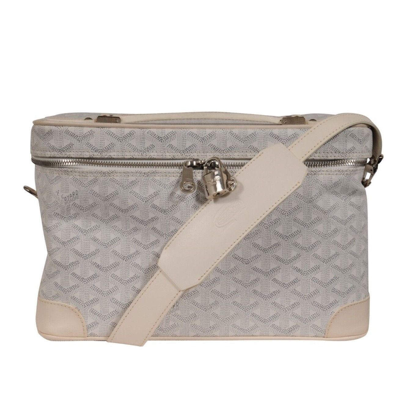 Goyard Vintage 2000's Y2k Vanity Train Case Canvas Bag - 02252 Size ONE SIZE - 24 Thumbnail