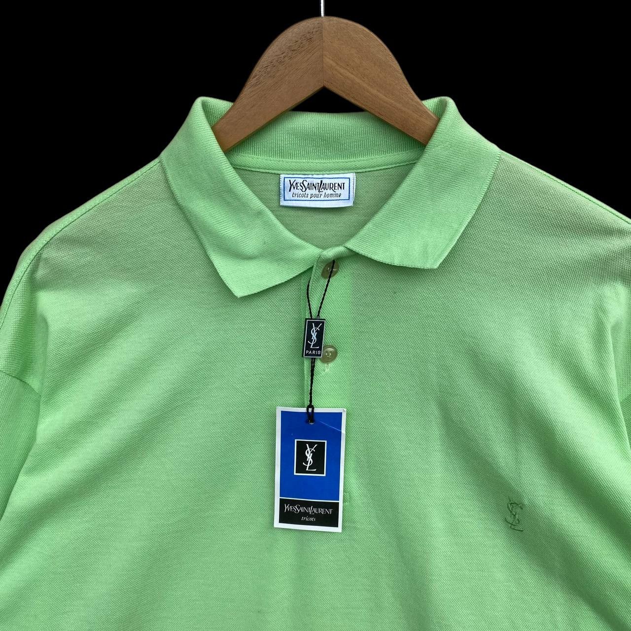 Yves Saint Laurent YSL YVES SAINT LAURENT VINTAGE POLO NWT MADE IN ITALY Size US M / EU 48-50 / 2 - 9 Thumbnail