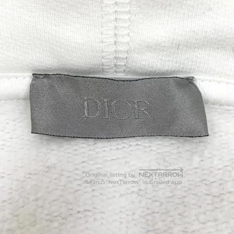Dior Dior White Cotton Women's Hoodie with Splatter Design . Size XS / US 0-2 / IT 36-38 - 5 Thumbnail