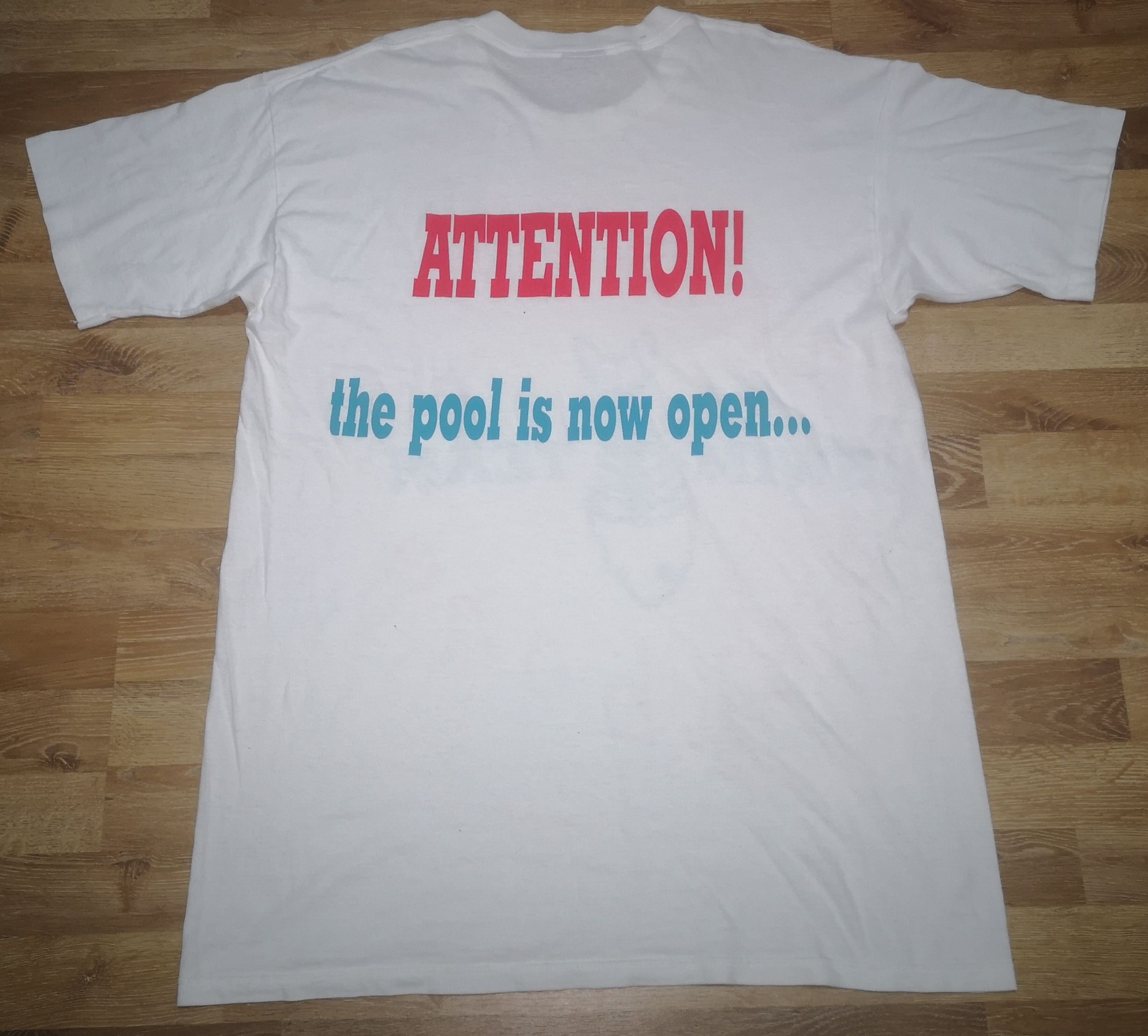 Band Tees × Brockum × Vintage Vintage 90s FISHBONE Band Ofishal Swim Team Brockum T Shirt Size US XL / EU 56 / 4 - 2 Thumbnail