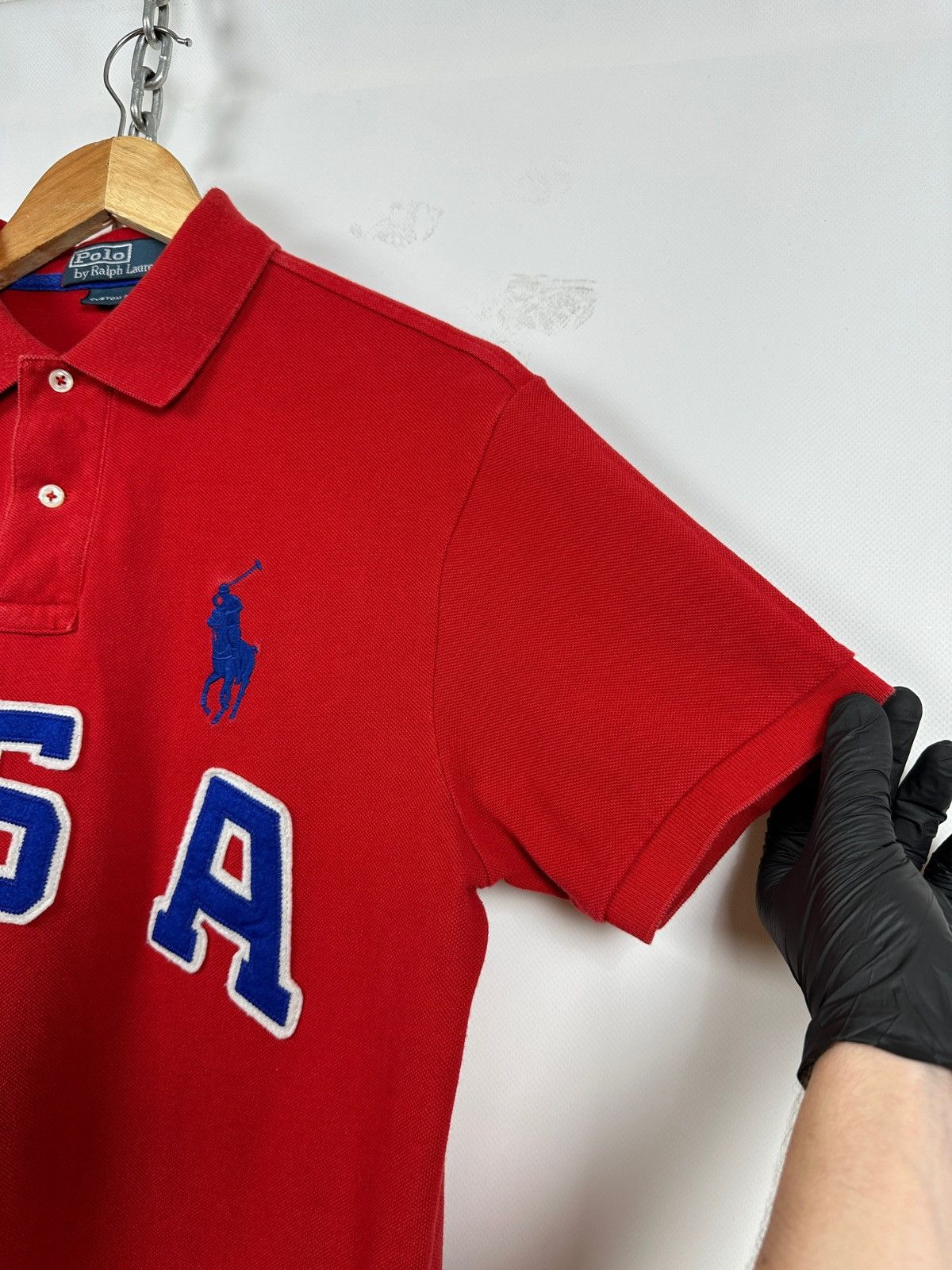 Polo Ralph Lauren Vintage Polo Ralph Lauren USA #3 Rugby Polo Shirt Chief Keef Size US M / EU 48-50 / 2 - 10 Thumbnail