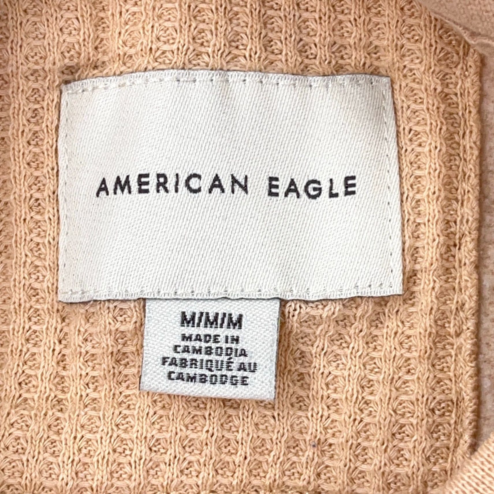 American Eagle Outfitters VINTAGE American Eagle Sweatshirt Women Medium Orange Crewneck Loose Fit Retro Size M / US 6-8 / IT 42-44 - 3 Thumbnail