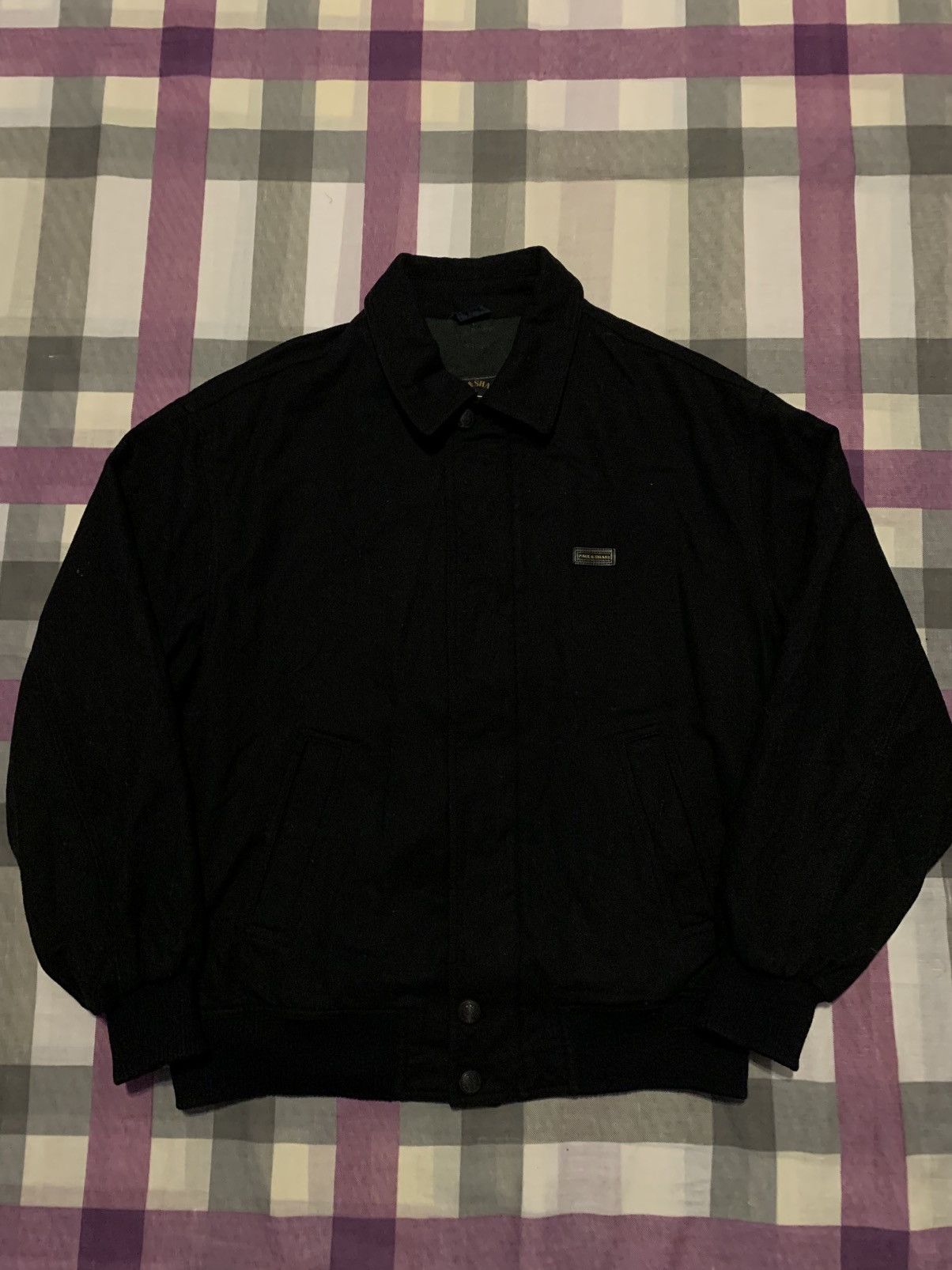 Paul & Shark Lampo Wool Bomber Jacket Made in Italy