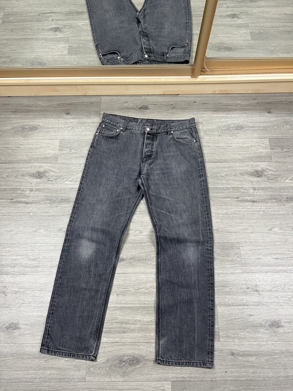 Jil Sander Vintage Jil sander archival grey jeans rare size 34 Size US 34 / EU 50 - 2 Thumbnail