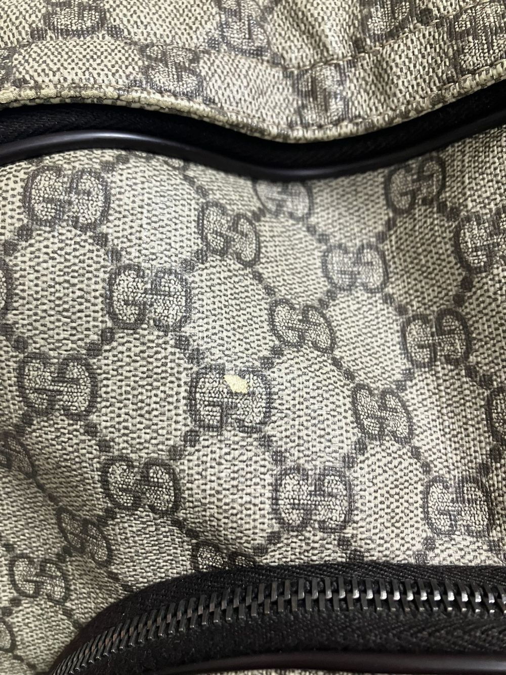 Gucci Gucci Supreme PVC GG Logo Backpack Size ONE SIZE - 3 Thumbnail