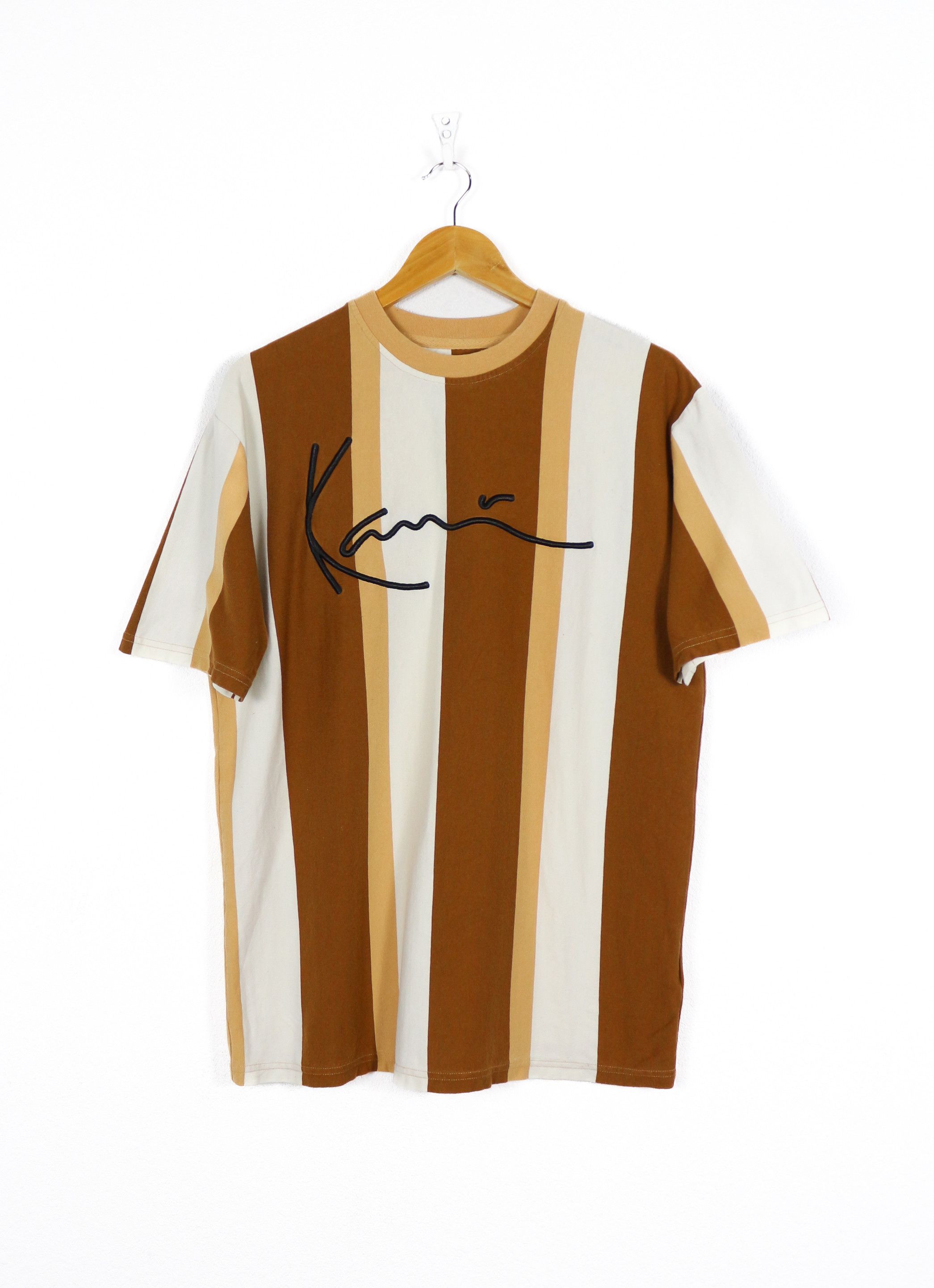Karl Kani Karl Kani Multicolor Striped Logo Crew Tee T-shirt Y2K Size US M / EU 48-50 / 2 - 1 Thumbnail