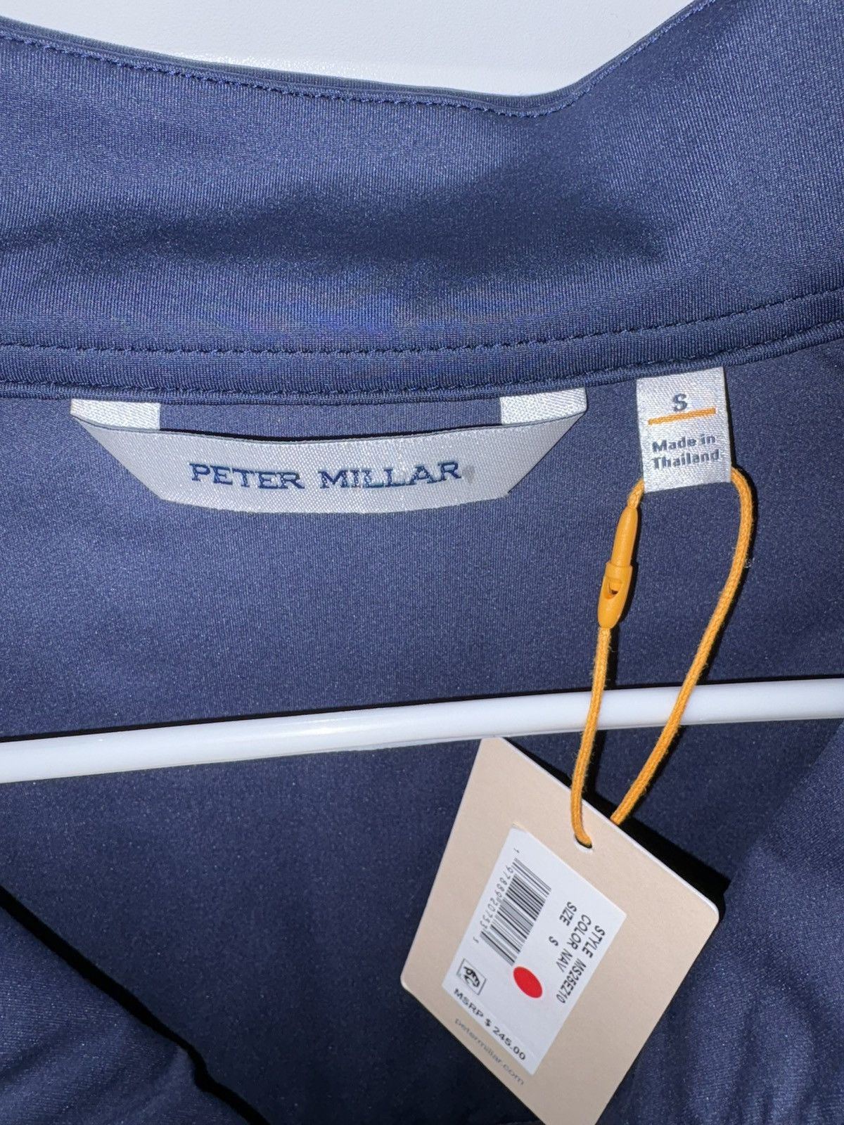 Peter Millar Peter Millar Merge Hybrid Sport Navy Full Zip Golf Jacket Sm Size US S / EU 44-46 / 1 - 3 Thumbnail
