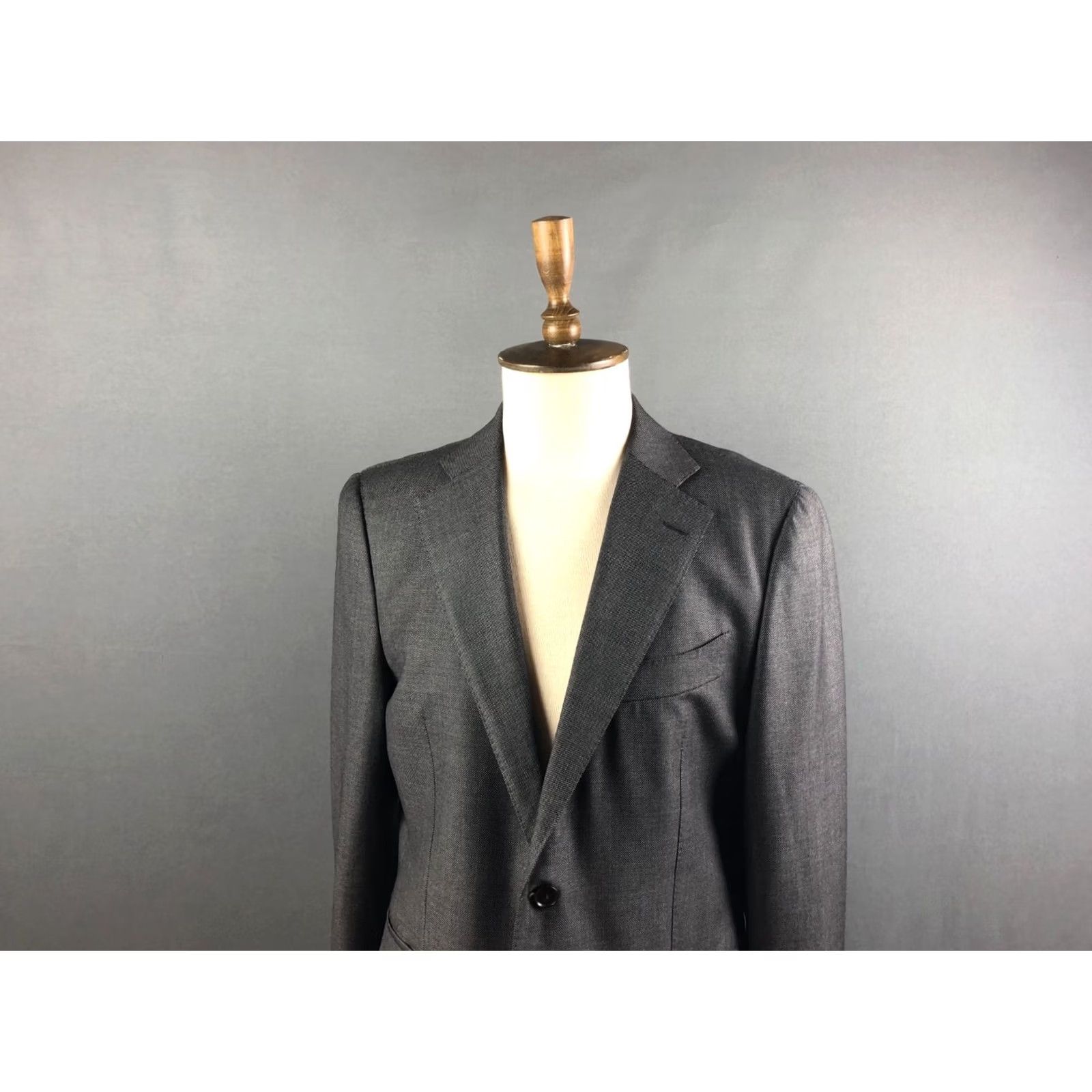 Suitsupply Suitsupply Blazer Gray Men Size 52 Wool Size 52R - 4 Thumbnail