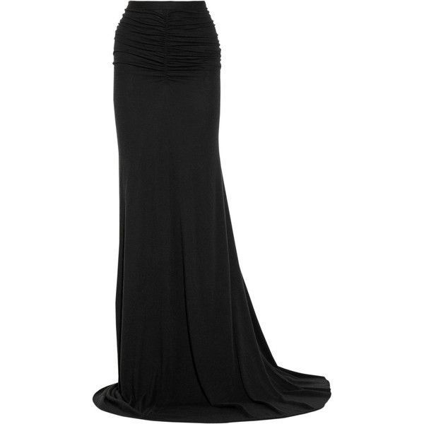 Rick Owens Rick Owens Ruched Jersey Maxi Dress or Skirt Size S / US 4 / IT 40 - 3 Thumbnail