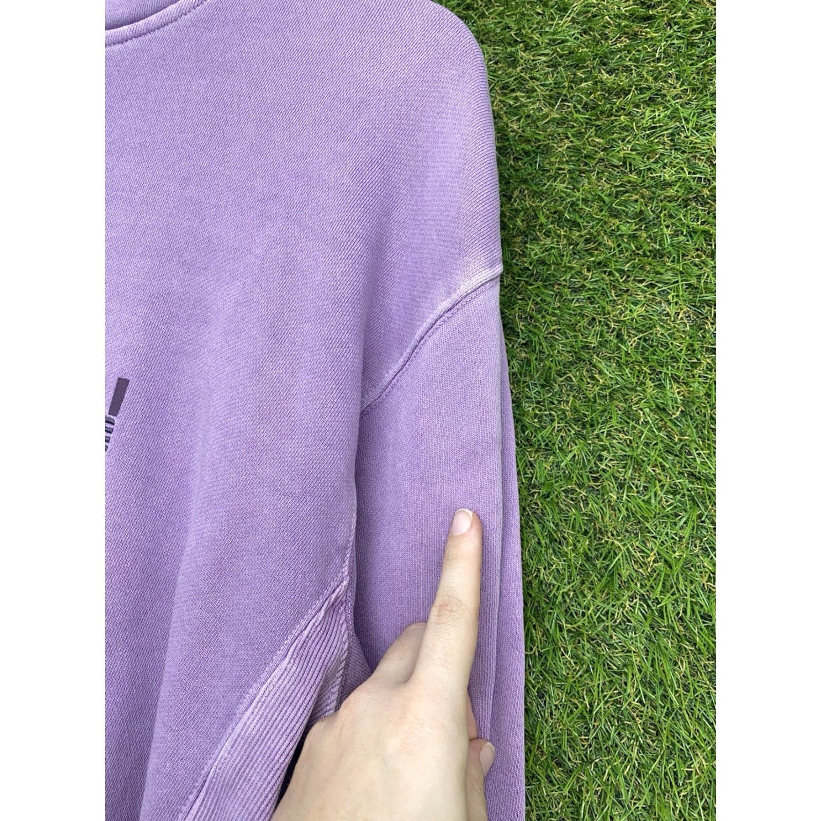 Vintage Peloton Hoodies Womens Small Purple Lilac Lavender Activewear Biking Sports Shirt Pullover Crew Size S / US 4 / IT 40 - 3 Thumbnail