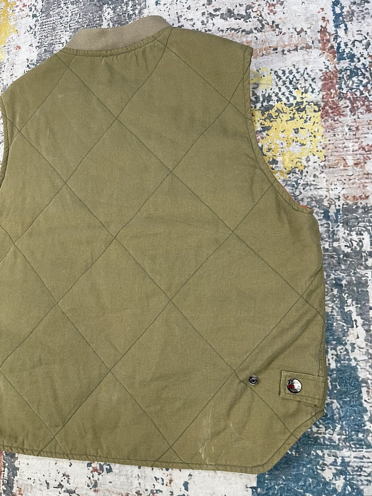 Nigel Cabourn Nigel Cabourn Quilted Tactical Military Deck Vest Size US L / EU 52-54 / 3 - 6 Thumbnail