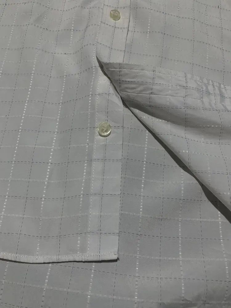 Balenciaga 90s Balenciaga stitches plaid shirt Size US M / EU 48-50 / 2 - 6 Thumbnail