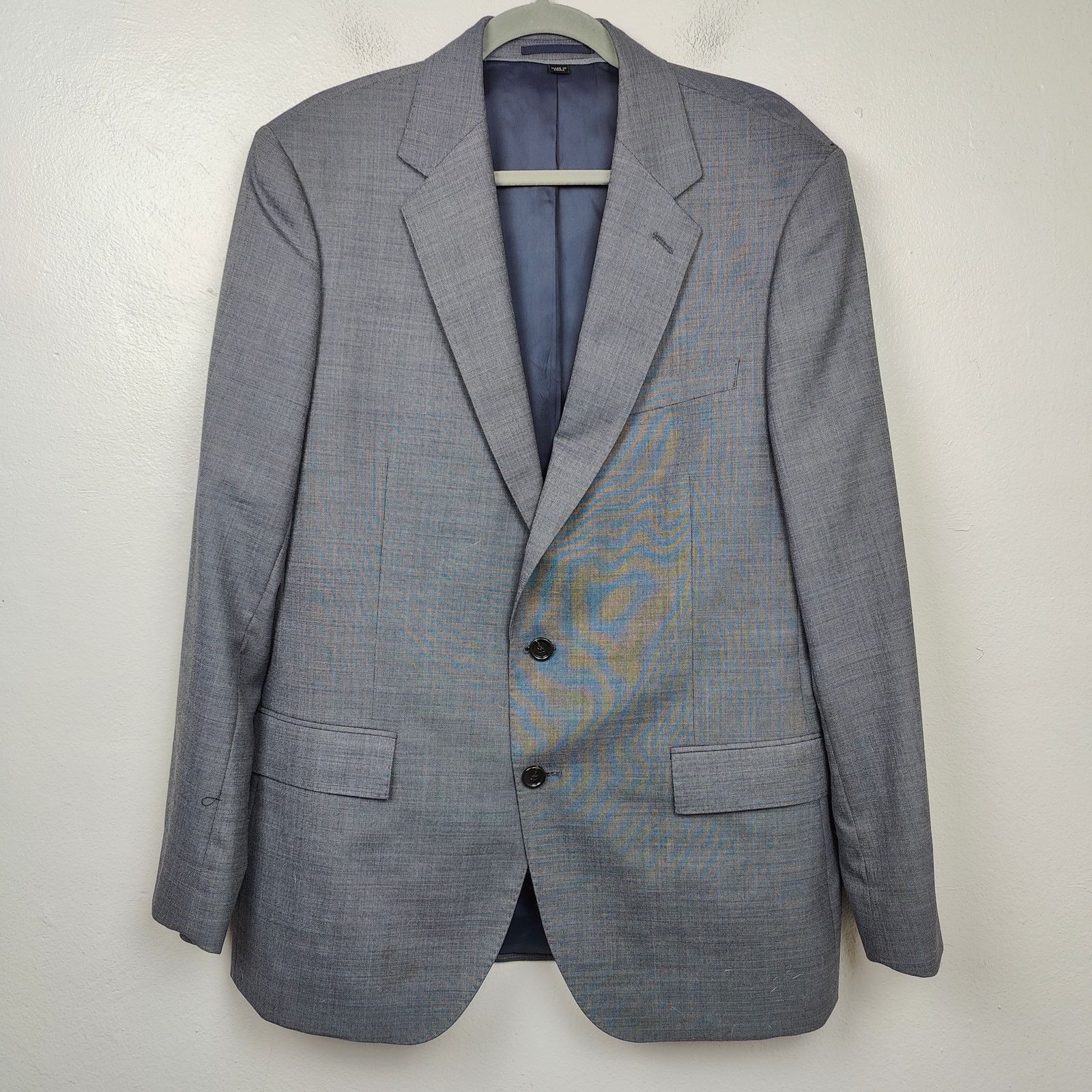 J.Crew J Crew Ludlow Blazer Mens 42R Gray Four Season Wool Size 42R - 1 Thumbnail