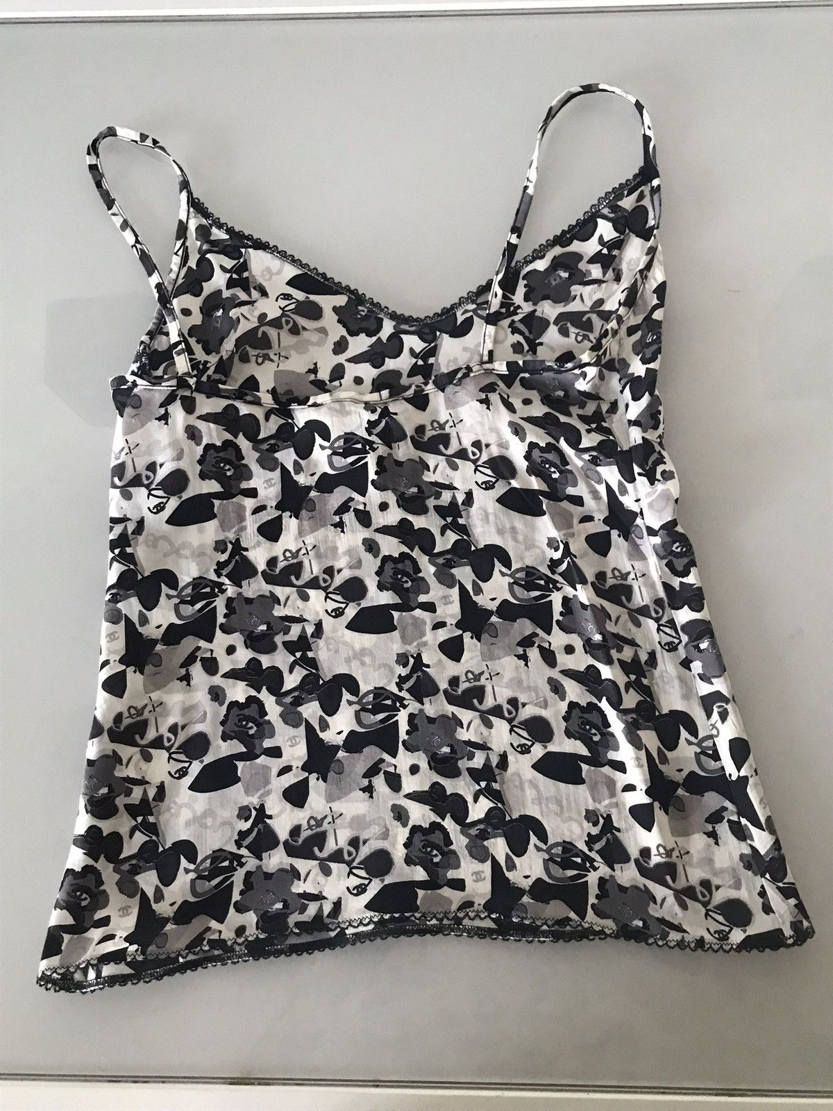 Chanel Chanel top vintage Silk. Size XS / US 0-2 / IT 36-38 - 7 Thumbnail