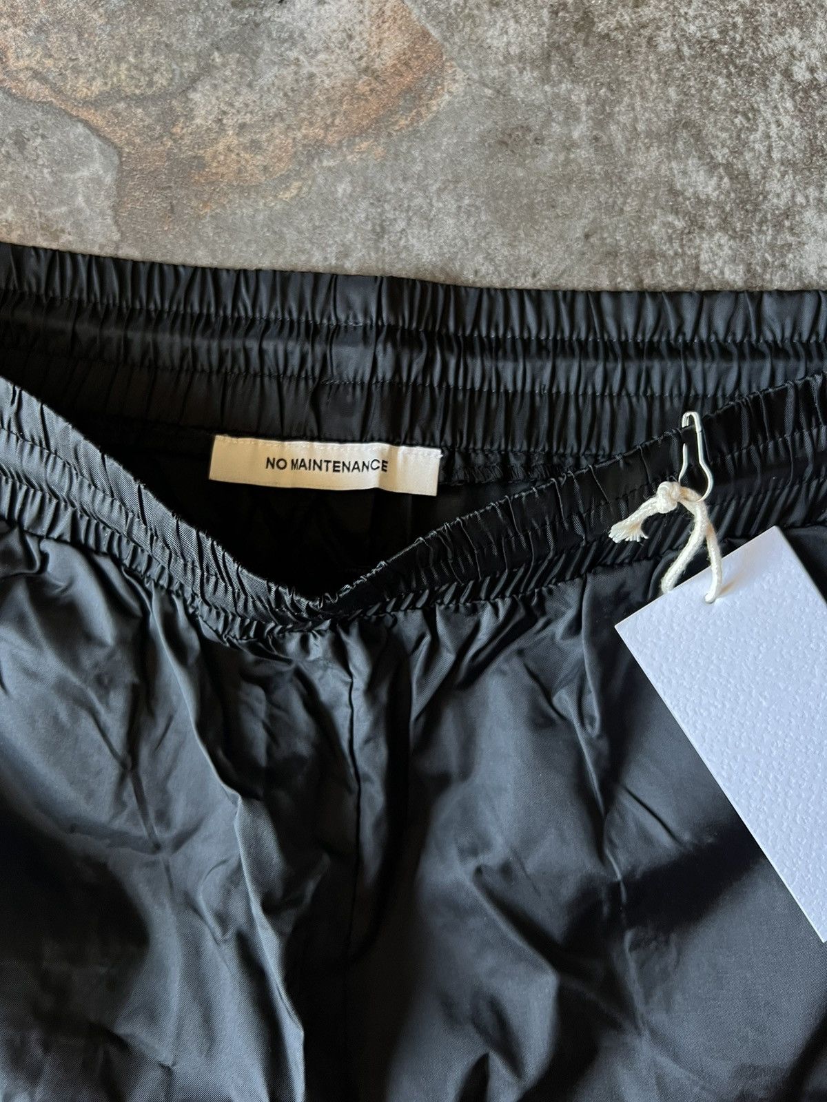 No Maintenance Black Nylon Shorts Size US 30 / EU 46 - 3 Thumbnail