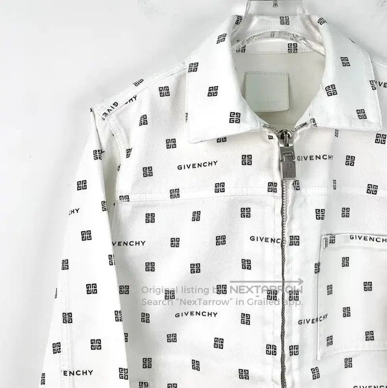 Givenchy Givenchy Women's XXS White Cotton Jacket . Size XXS / US 00 / IT 34 - 2 Thumbnail