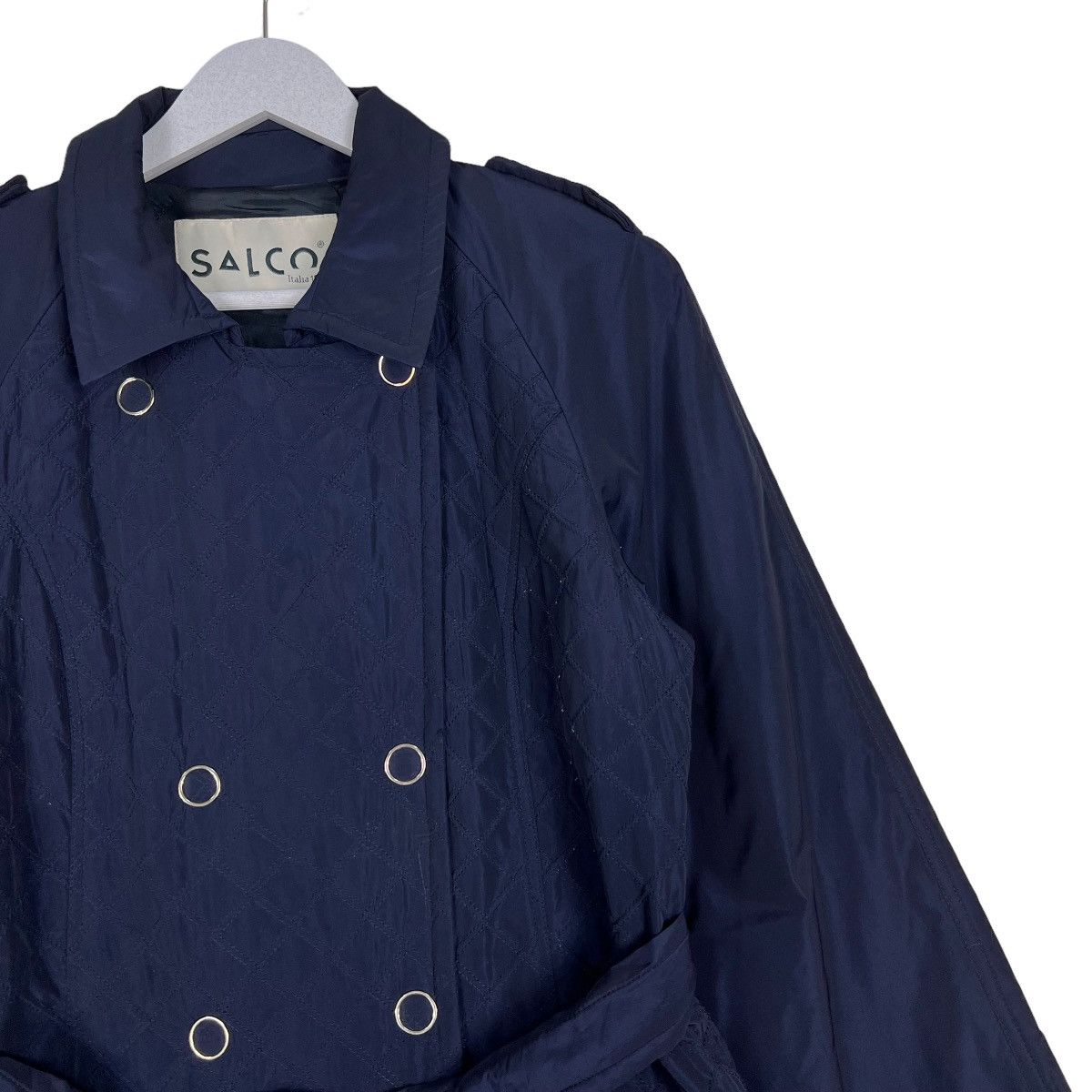 Designer 🔥 SALCO TAORMINA COAT MADE IN ITALY Size M / US 6-8 / IT 42-44 - 6 Thumbnail