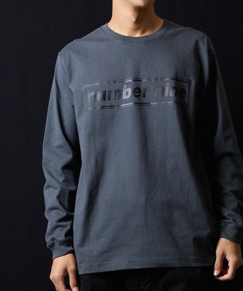 Number (N)ine Number nine number nine BOX LINE PRINTED CLASSIC L/S T-SHIRT Size US M / EU 48-50 / 2 - 2 Thumbnail
