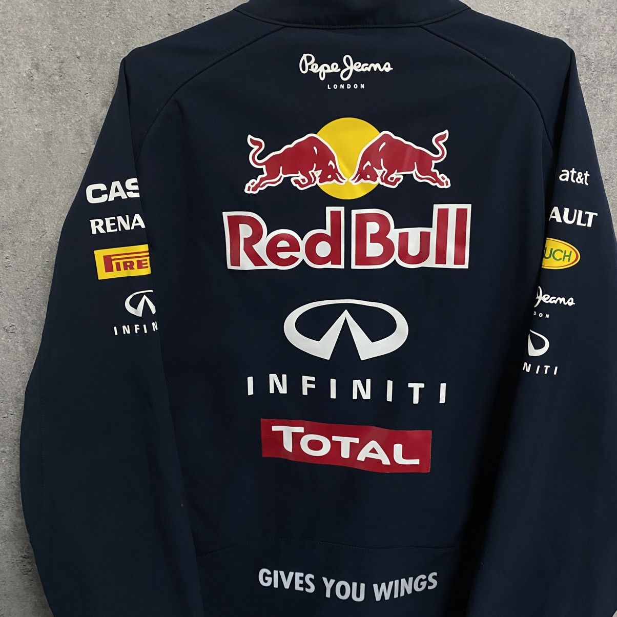 Pepe Jeans Vintage Racing Jacket Red Bull Infinity Pepe Jeans SoftShell Size US L / EU 52-54 / 3 - 14 Thumbnail