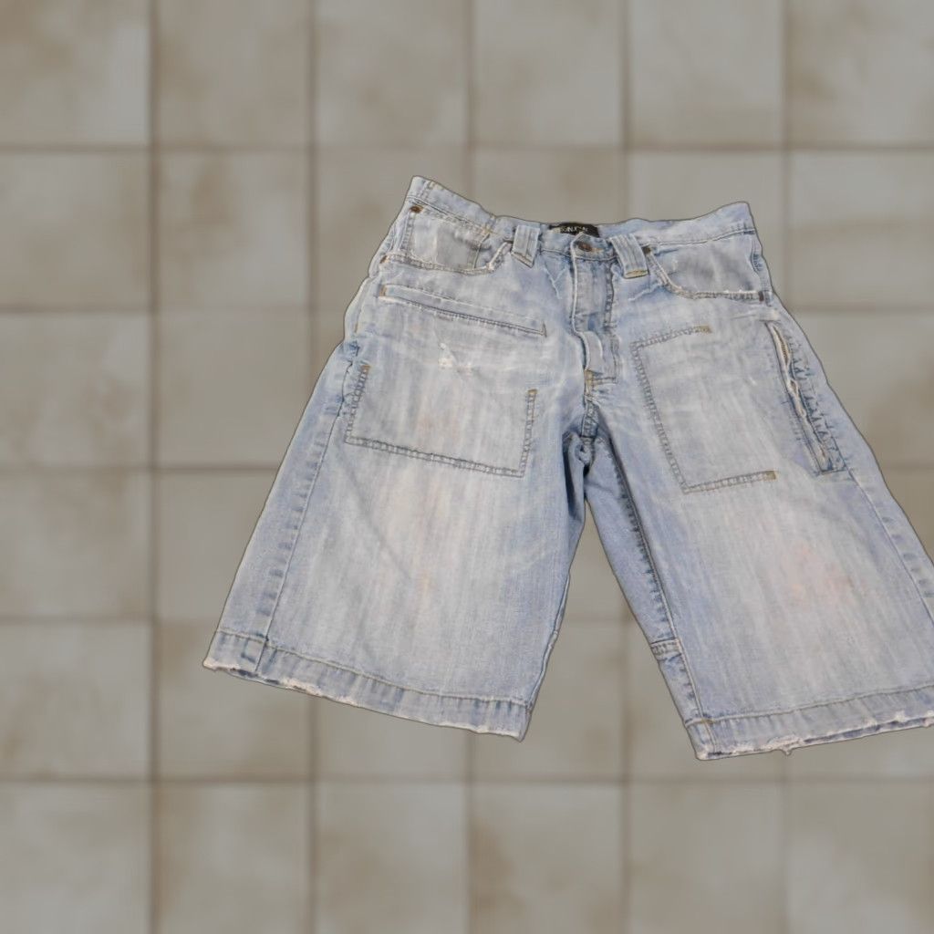 Sean John Sean John Shorts 32 blue Denim hip hop Casual Men Vintage? Size US 32 / EU 48 - 1 Thumbnail