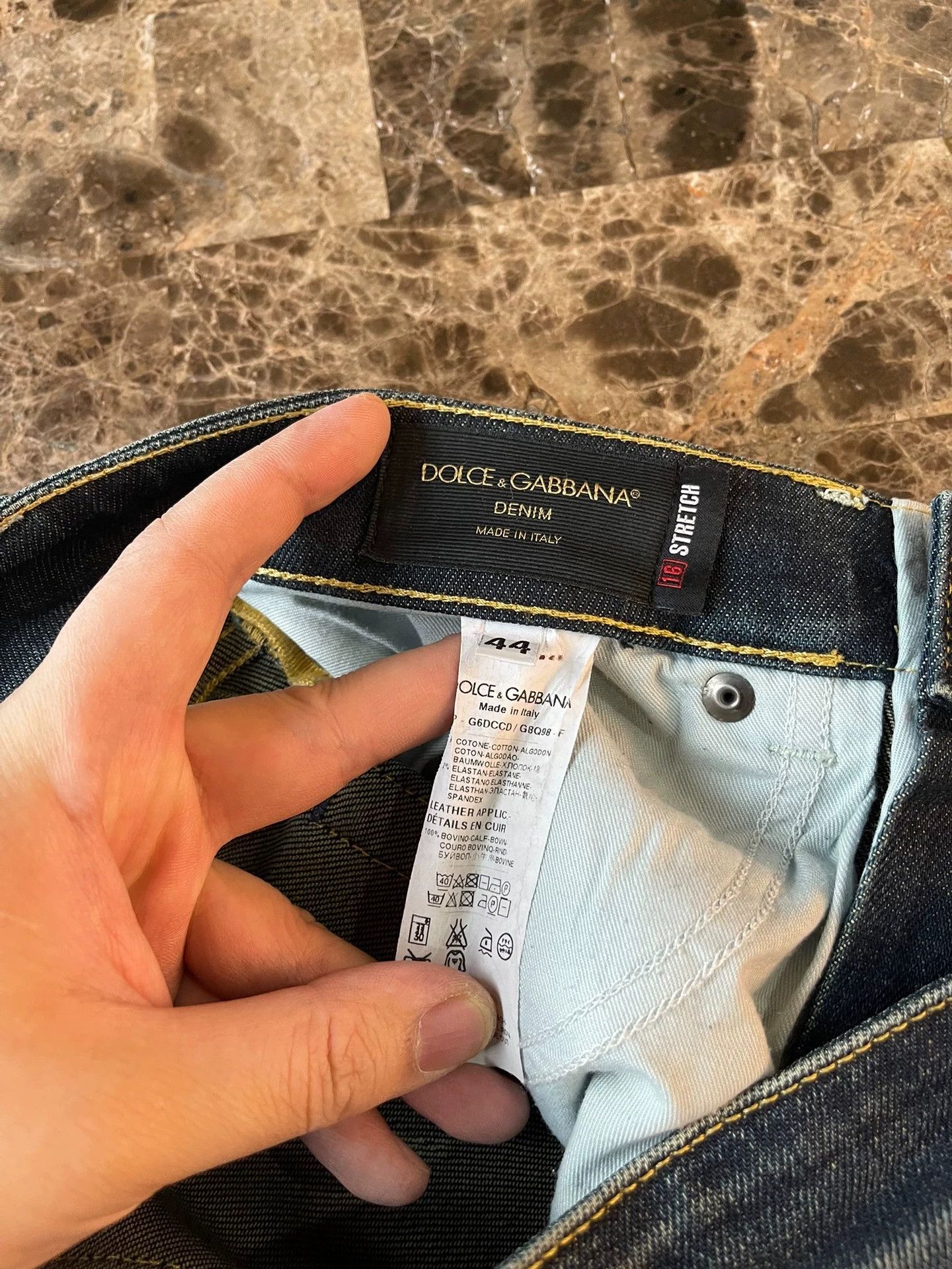 Dolce & Gabbana DG Jeans Classic 44 Waist 78 Versatile > Sky Blue Size US 28 / EU 44 - 4 Thumbnail