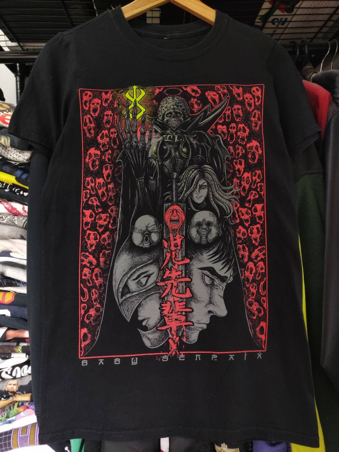 Anime Berserk " The God Hand " Anima Promo T-Shirt Size US S / EU 44-46 / 1 - 2 Thumbnail