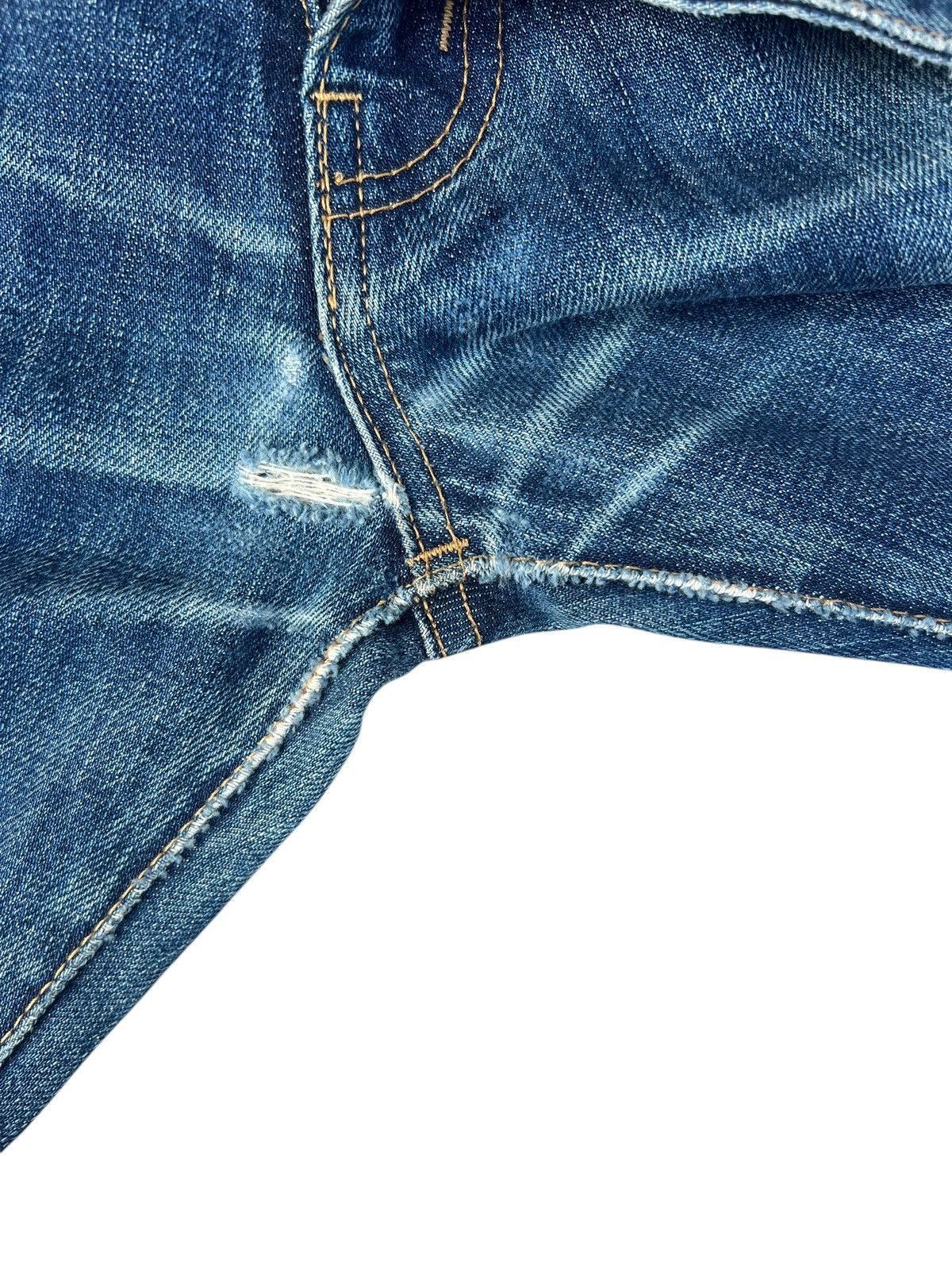 Burgus Plus Dirty Mud Denim Distress Burgus Plus Japan Bootcut Jeans Size US 32 / EU 48 - 9 Thumbnail