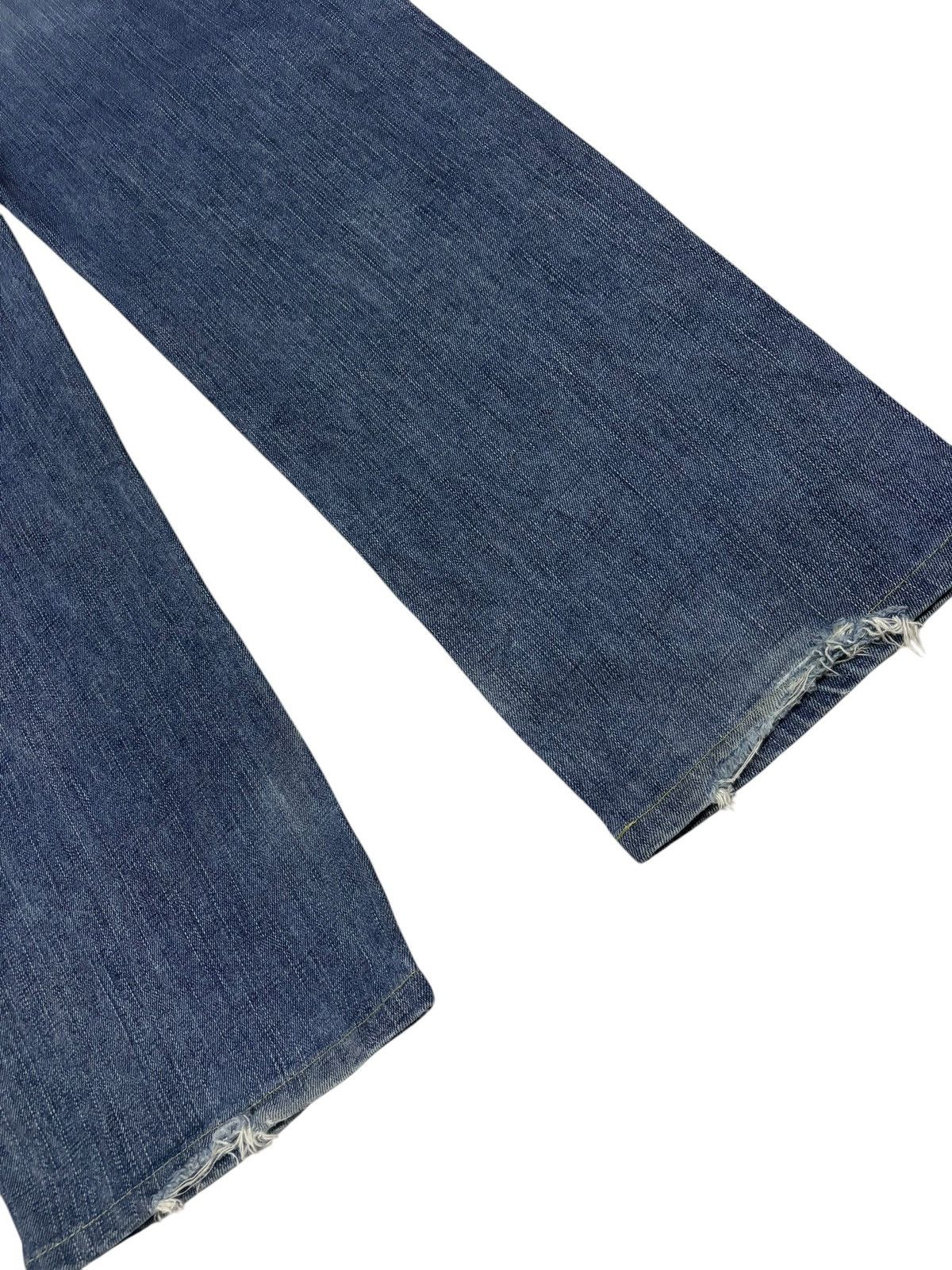 Japanese Brand × Kaihara Denim Vintage Kaihara Uniqlo S-003 Faded Blue Washed Jeans Size US 32 / EU 48 - 5 Thumbnail