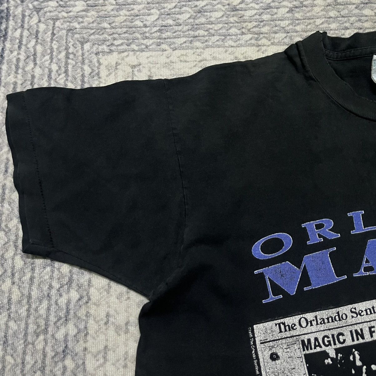 NBA Faded Trashed Vintage NBA Orlando Magic tees Size US L / EU 52-54 / 3 - 9 Thumbnail