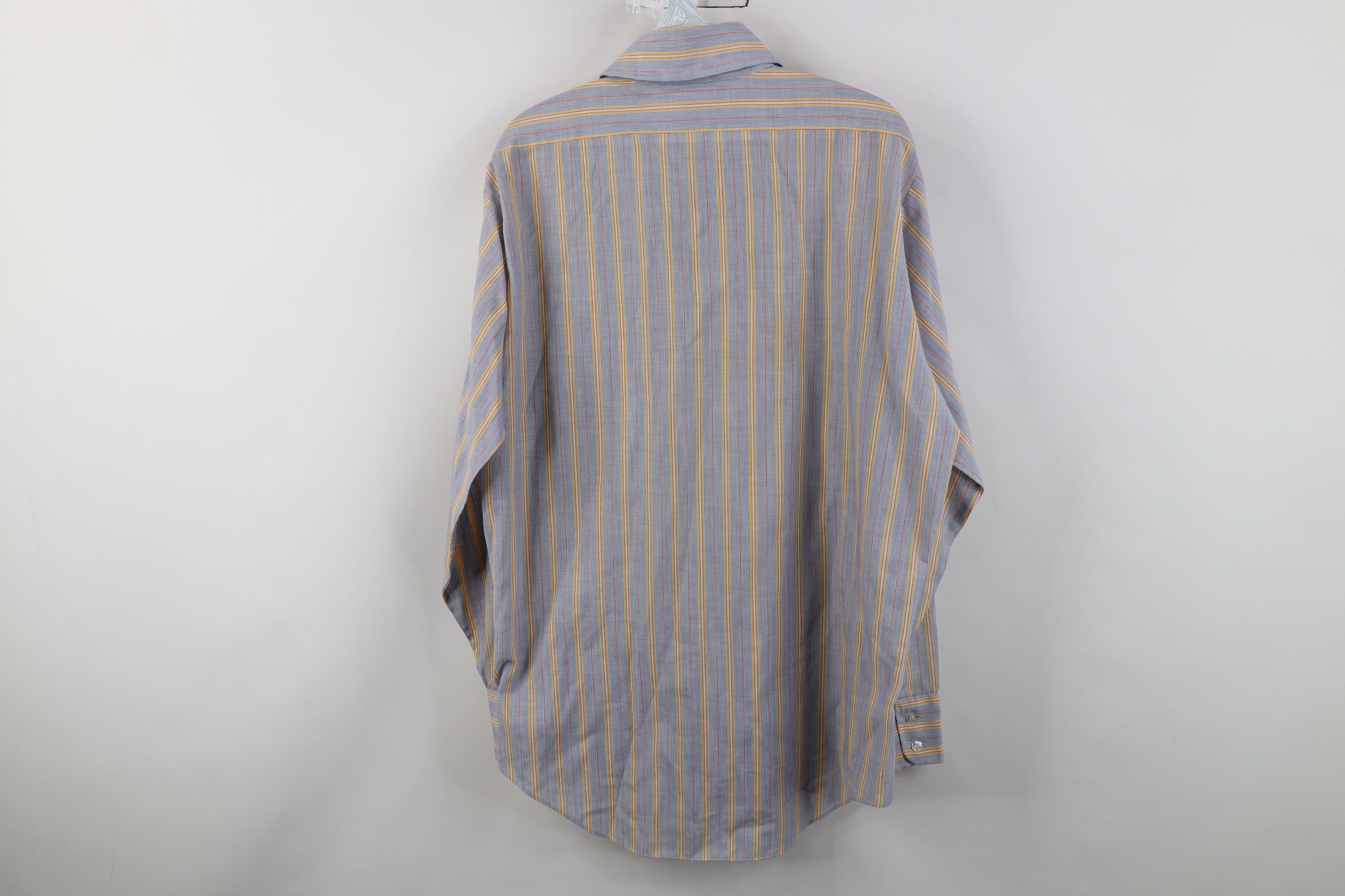 Vintage Vintage 60s 70s Macys Striped Dagger Collar Button Shirt Size US M / EU 48-50 / 2 - 10 Thumbnail