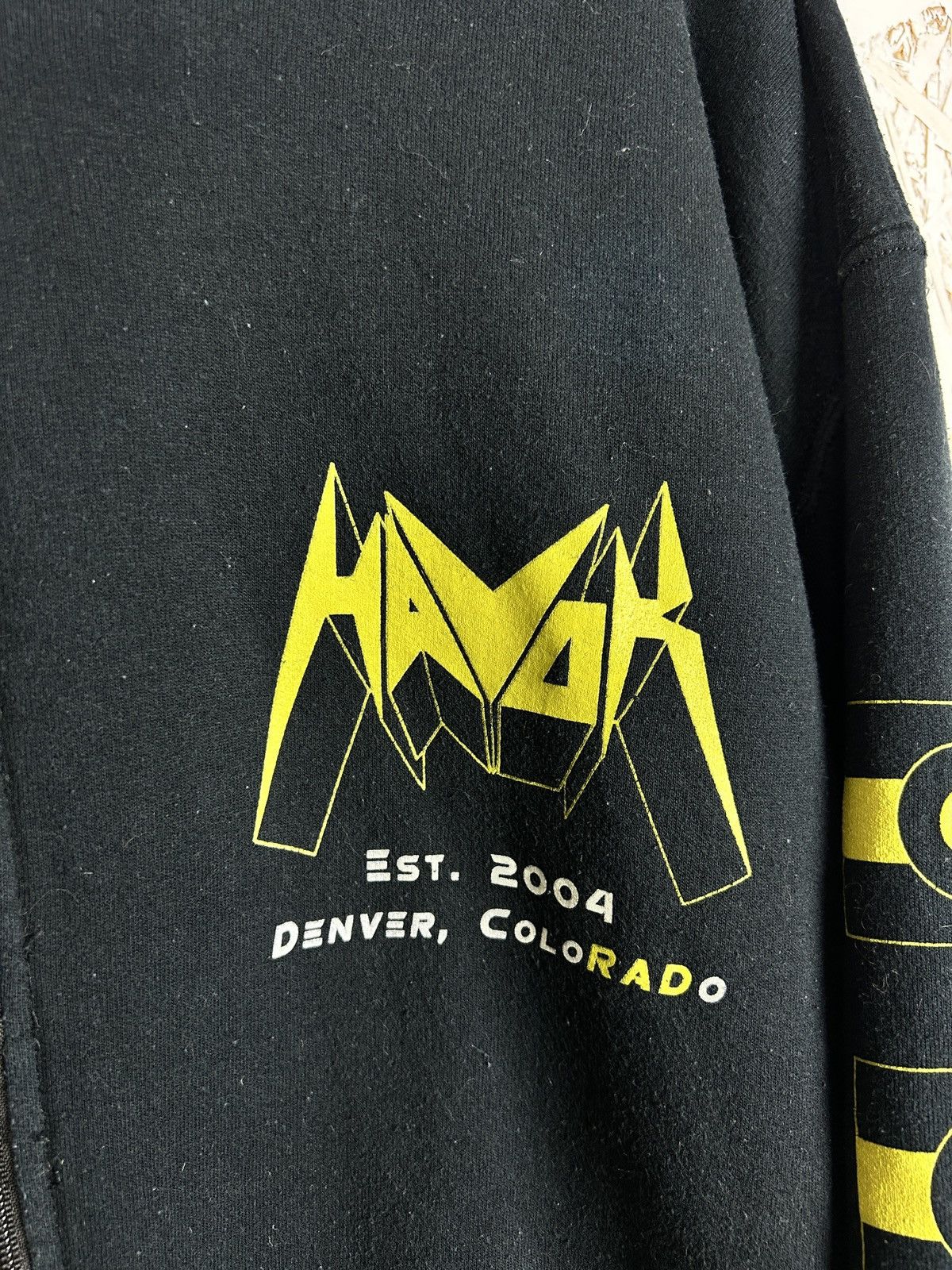 Band Tees Vintage Havok Band Brain Do Now Wash Zip Hoodie Thrash Metal Size US XL / EU 56 / 4 - 7 Thumbnail