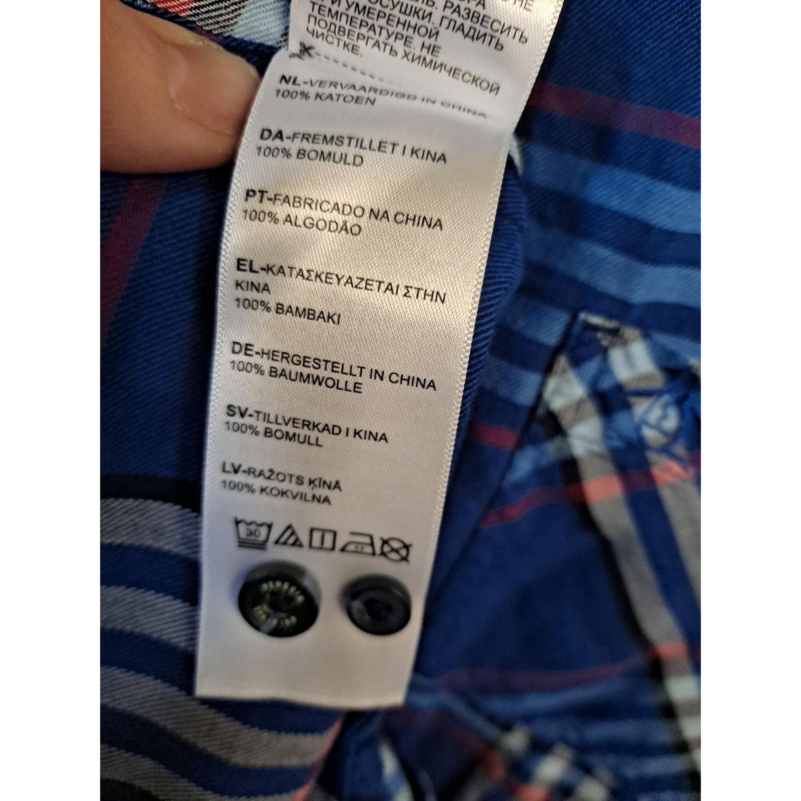 Other Penguin by Munsingwear Blue, White and Red Plaid Size Large Size US L / EU 52-54 / 3 - 9 Thumbnail