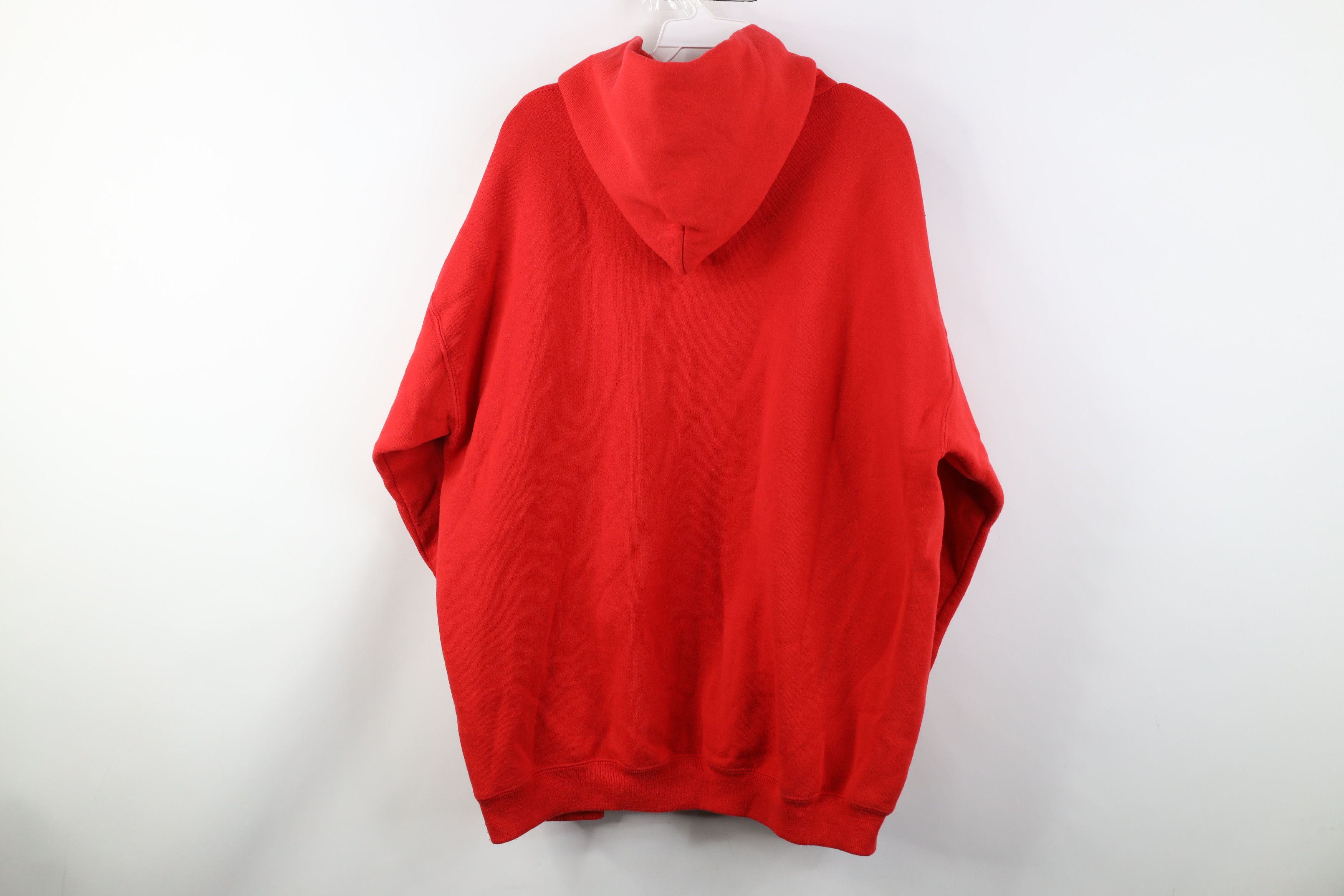 Vintage Vintage 80s 90s Marist Chicago Hoodie Sweatshirt Red USA Size US XL / EU 56 / 4 - 13 Thumbnail