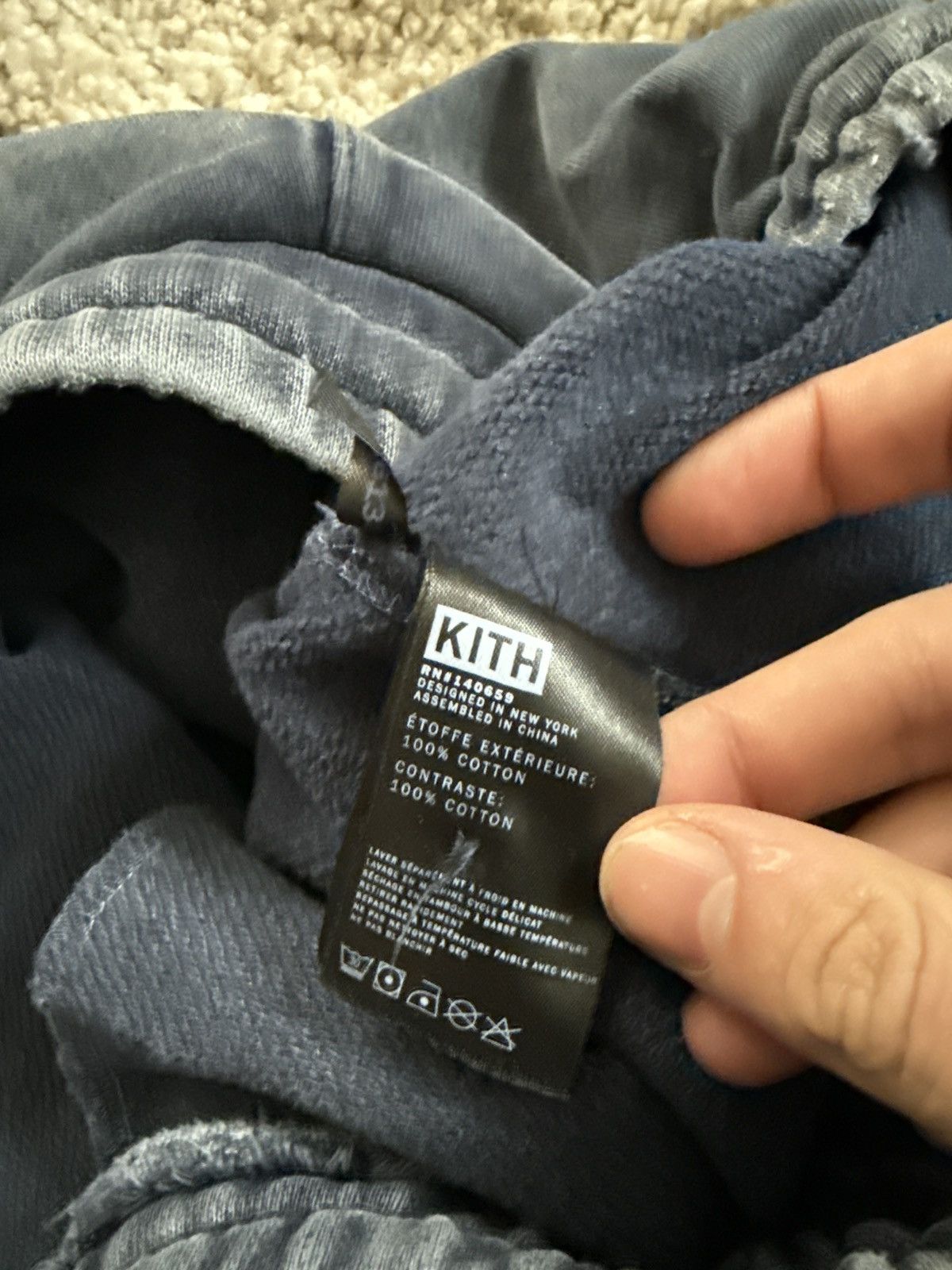 Kith Kith Mercer pants vintage navy blue medium rare Size US 32 / EU 48 - 3 Thumbnail