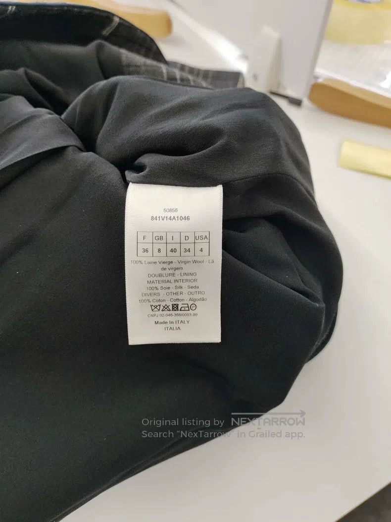 Dior Dior Woollen suit jacket Size XS / US 0-2 / IT 36-38 - 4 Thumbnail