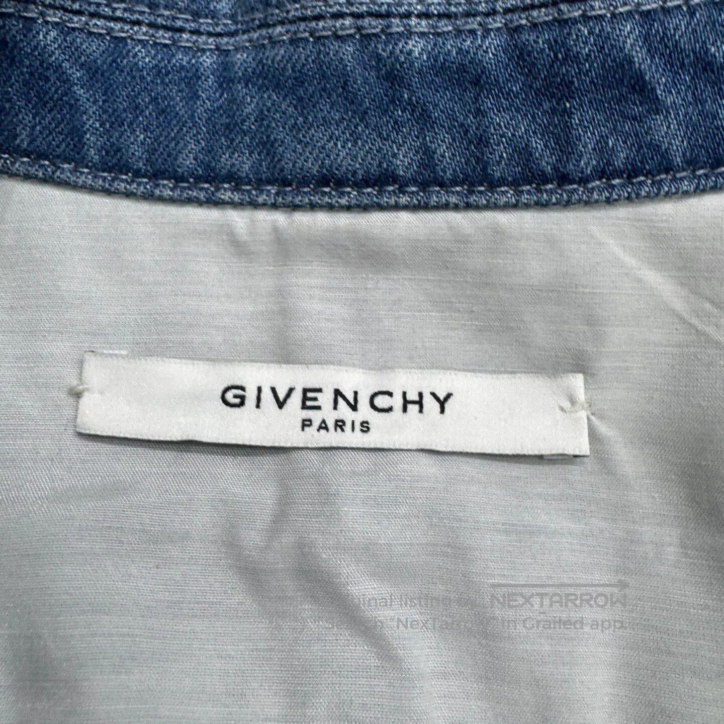 Givenchy Givenchy Destruct and age the denim jacket| Size US M / EU 48-50 / 2 - 3 Thumbnail