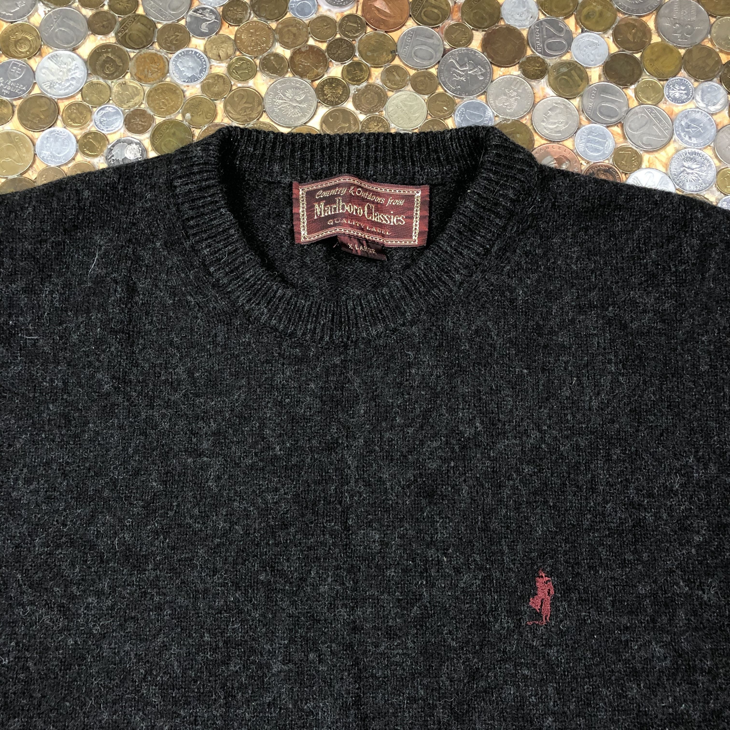 Marlboro Classics Marlboro Vintage Sweater 90's Size US XL / EU 56 / 4 - 2 Thumbnail
