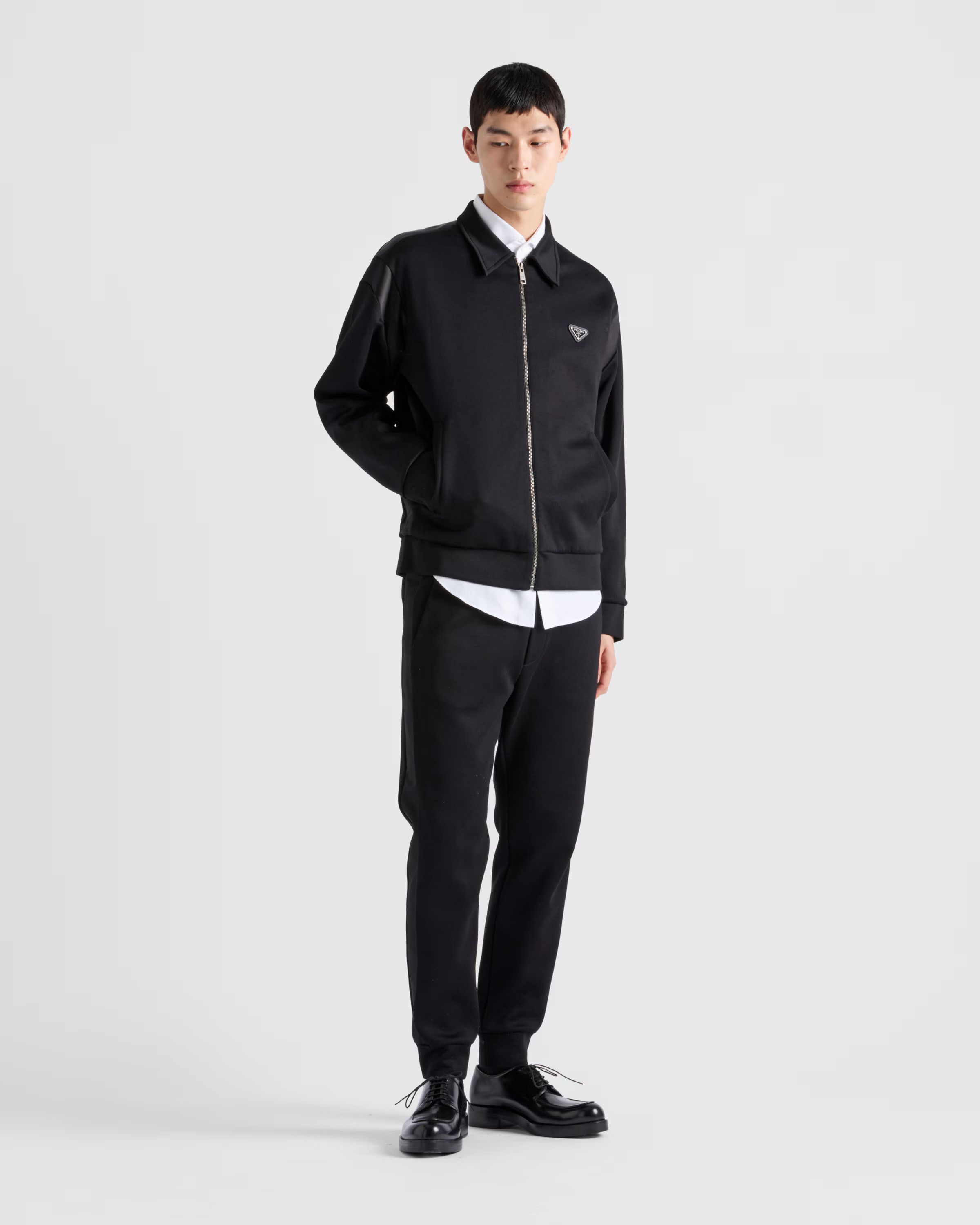 Prada PRADA Technical Fleece Cardigan Track Jacket RRP $4350 Size US XL / EU 56 / 4 - 16 Thumbnail
