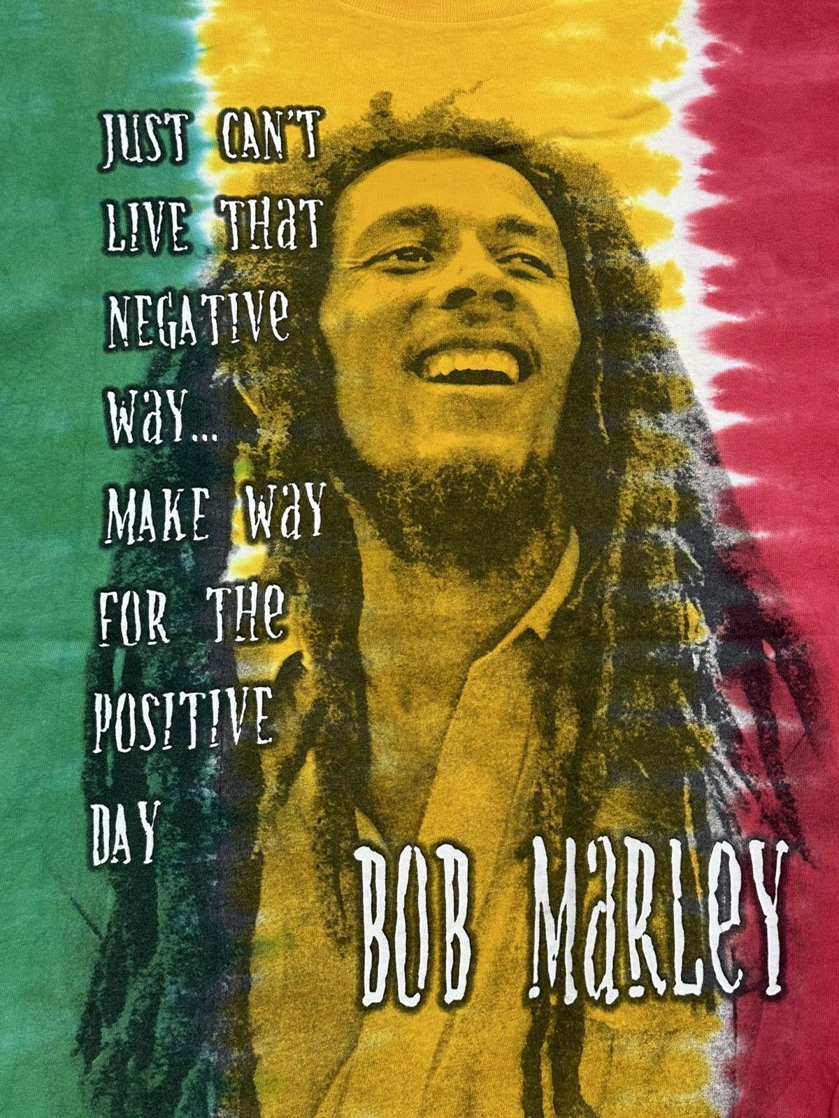 Zion Rootswear Vintage 90’s Bob Marley Tie Dye Tee Shirt Zion Roots wear XL Size US XL / EU 56 / 4 - 8 Thumbnail