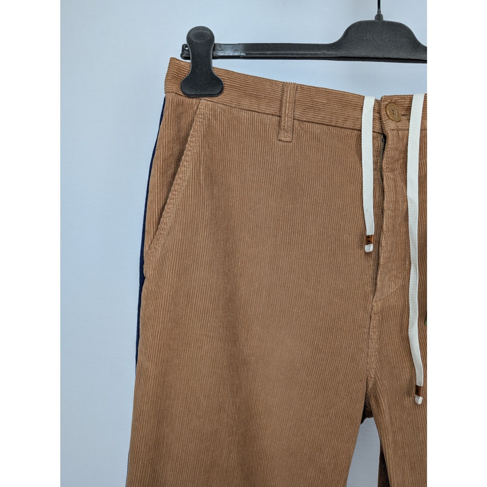 Gucci o1rshd1 Trousers Dyed Wash Velvet W/Melton Vintage Camel/Mix Size US 34 / EU 50 - 6 Thumbnail
