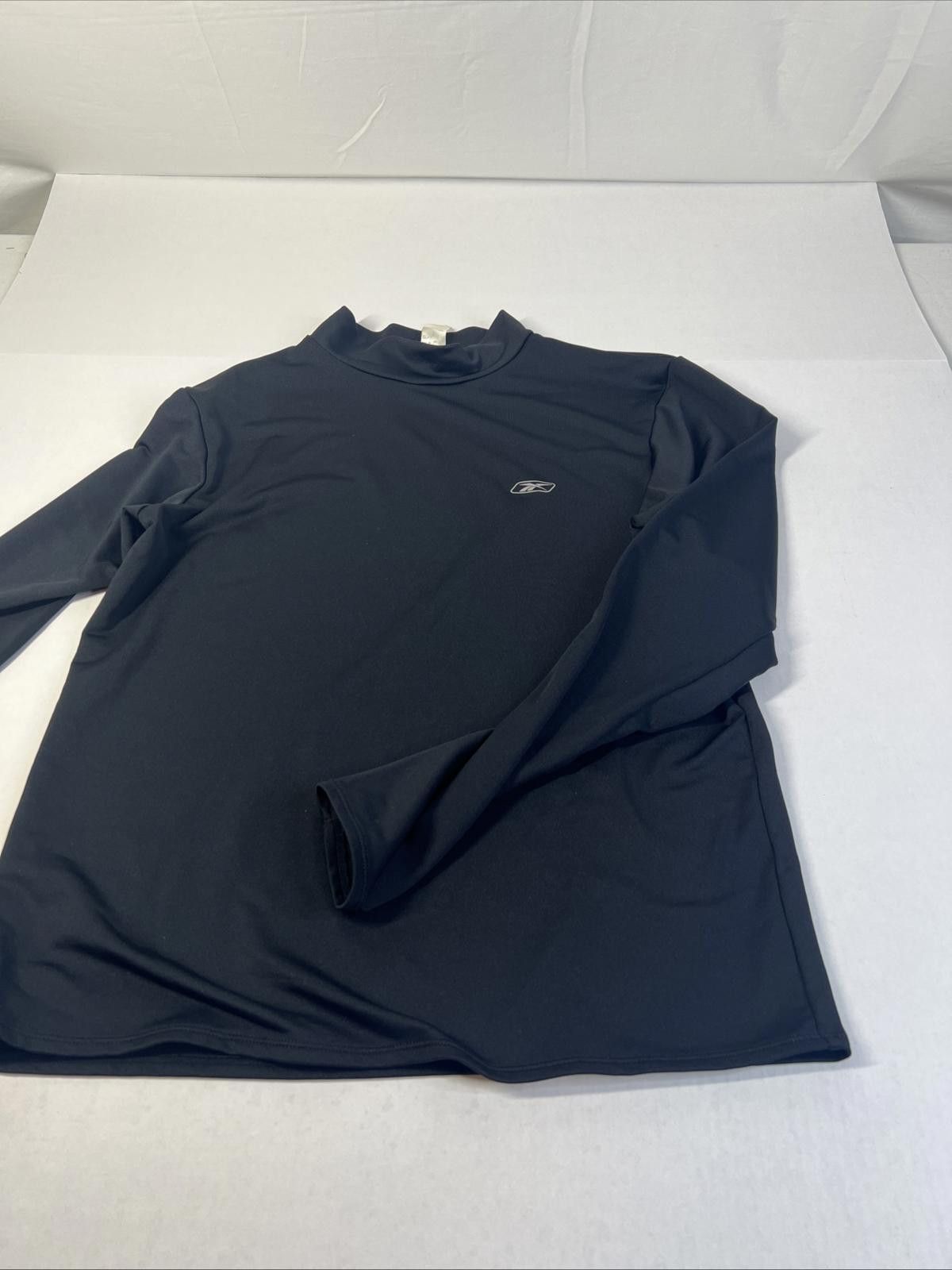 Reebok Rebook Men’s Performance Long Sleeve Black Pullover Size 2XL Size US XXL / EU 58 / 5 - 4 Thumbnail